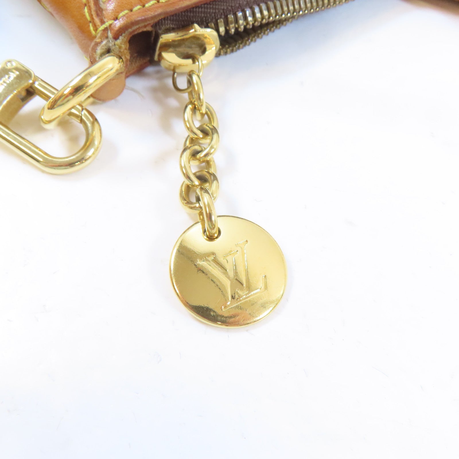 LOUIS VUITTON 【激減優惠】Monogram Palermo PM金扣手挽肩背兩用袋啡色