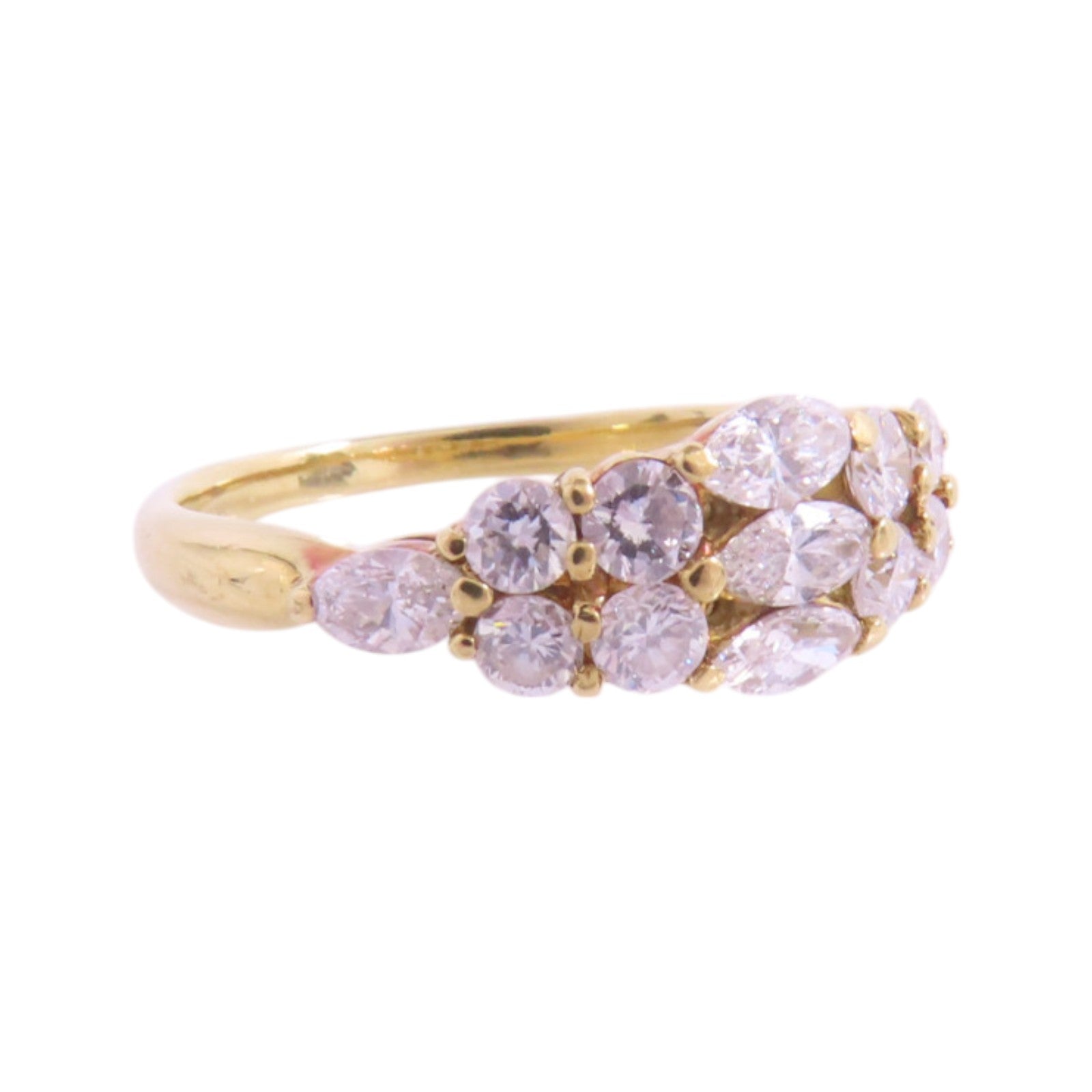 JEWELRY 18K黃金Diamond Ring鑽石戒指US#6.75