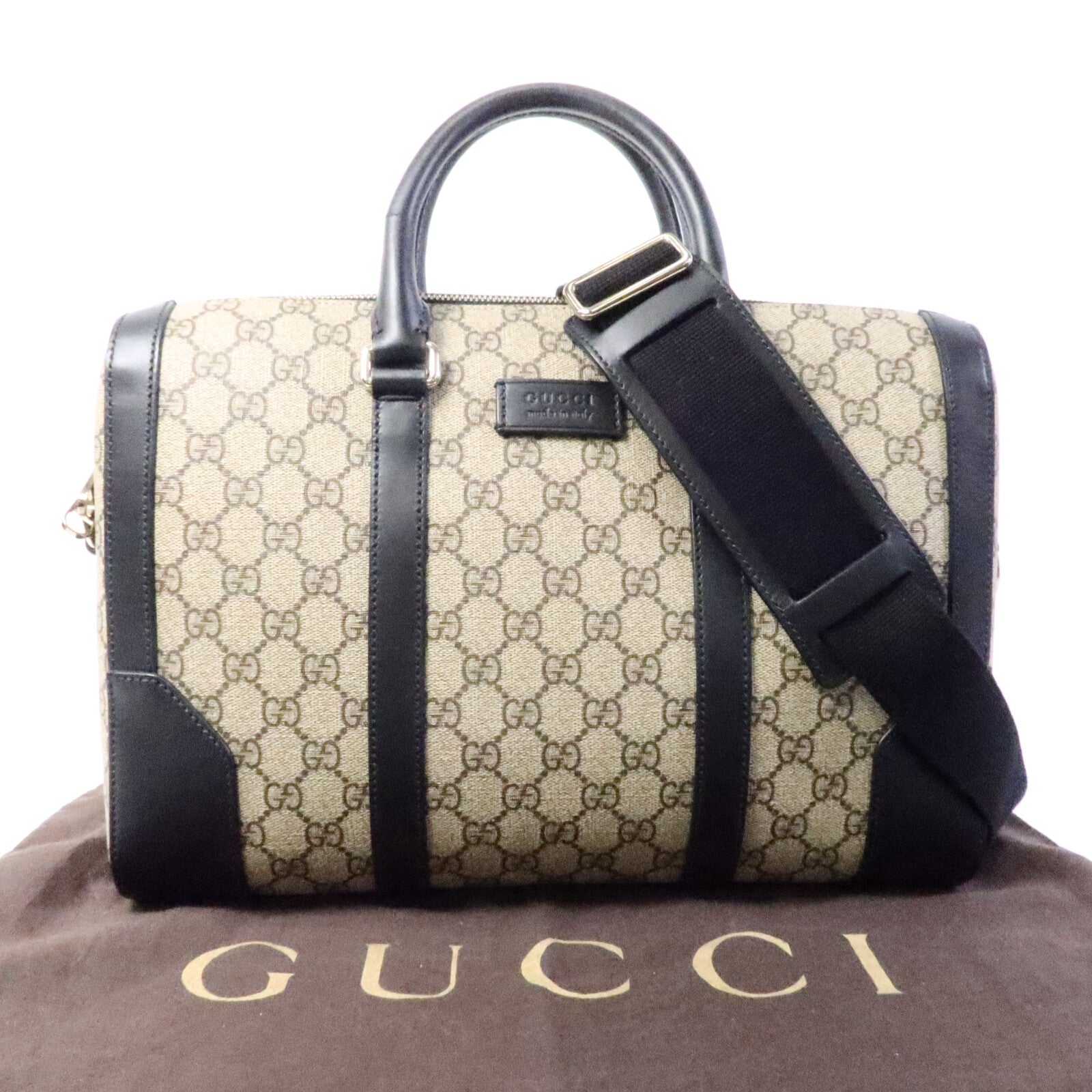 GUCCI 塗層帆布Briefcase手挽肩背兩用袋