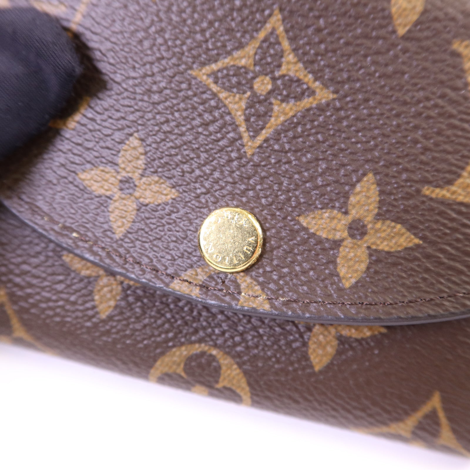 LOUIS VUITTON Monogram Rosalie金扣零錢包