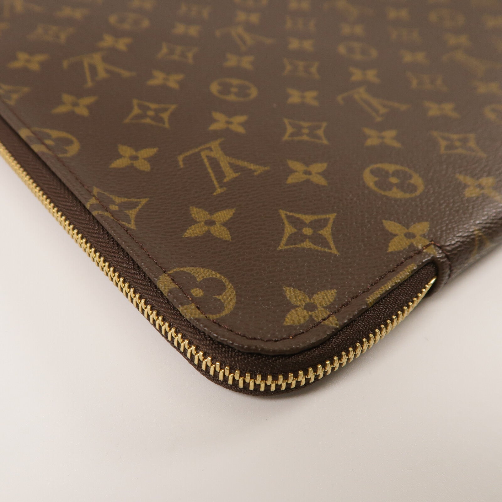 LOUIS VUITTON Monogram Poche Document Briefase手拿包