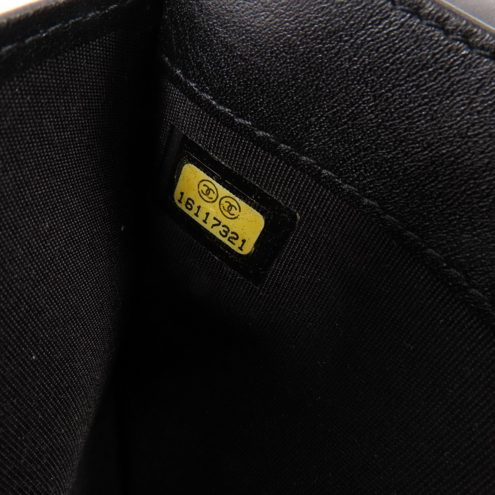 CHANEL 牛皮皮革Long Wallet銀扣長錢包