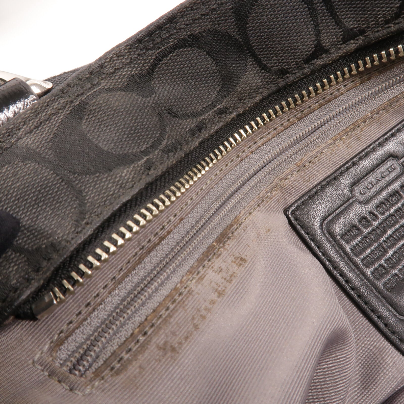 COACH 帆布Shoulder Bag肩背袋
