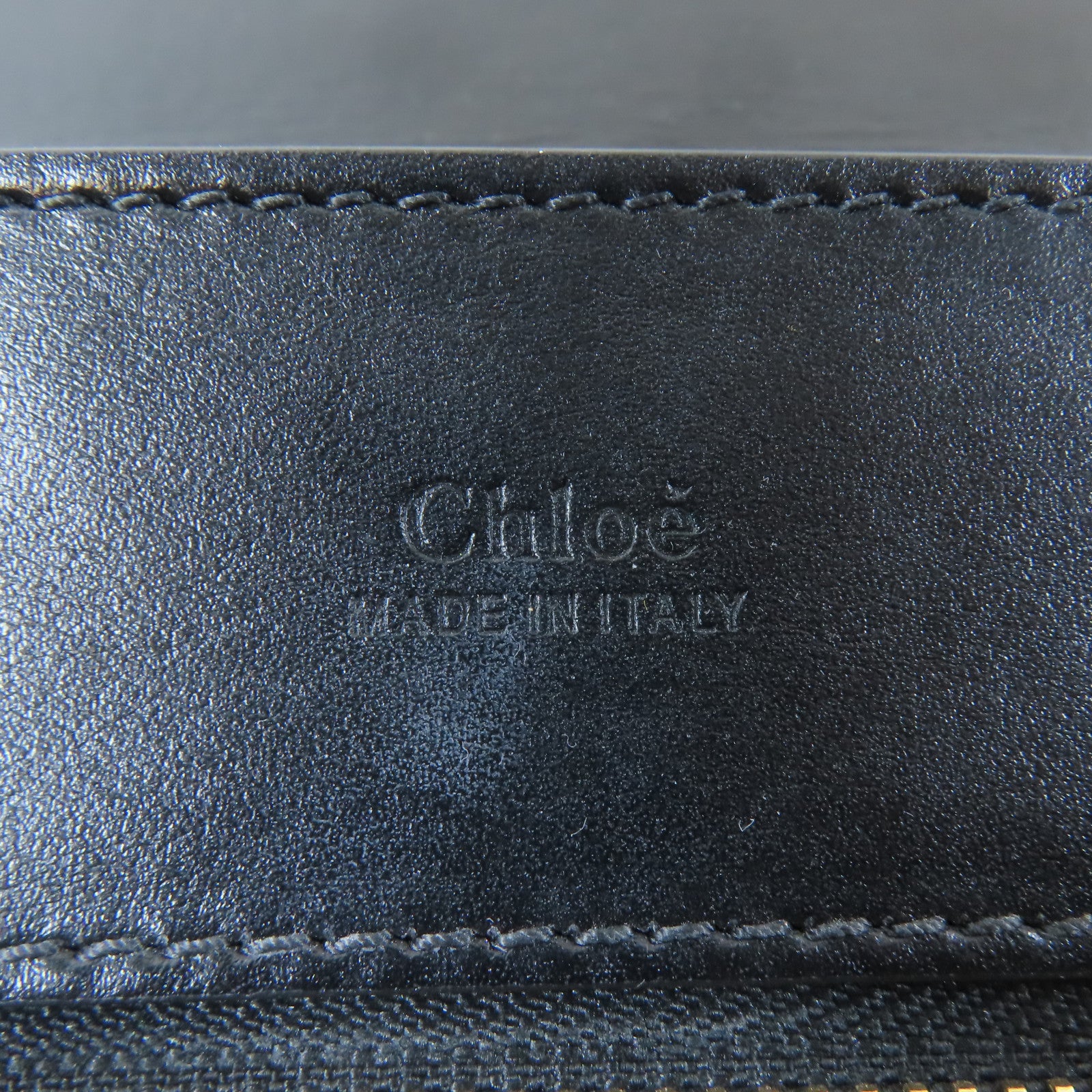 Chloe 【激減優惠】牛皮皮革2 Way Shoulder Bag金扣手挽肩背兩用袋黑色