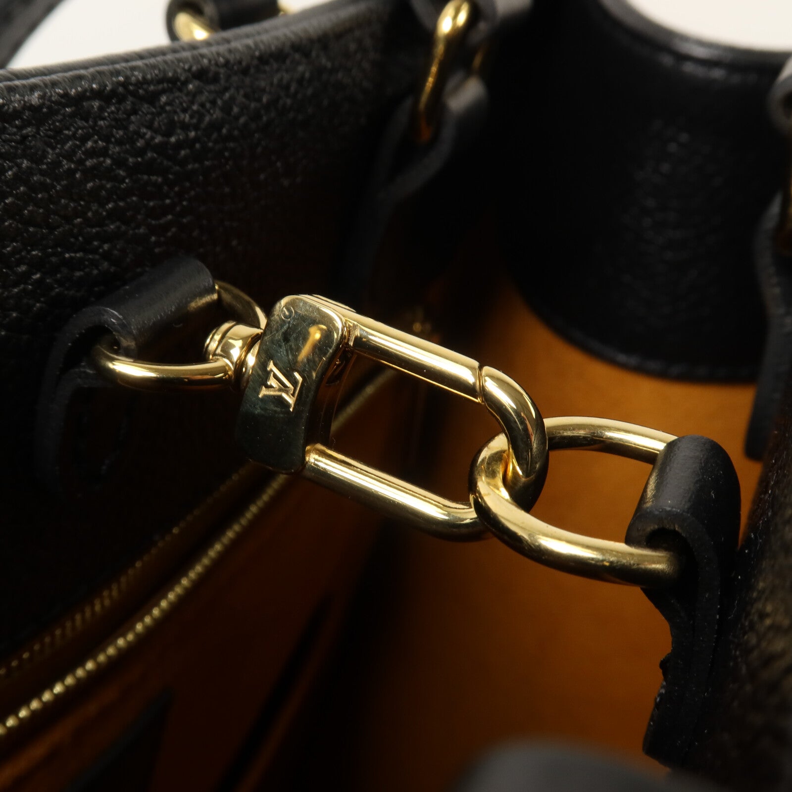 LOUIS VUITTON Monogram Empreinte On The Go MM手挽肩背兩用袋