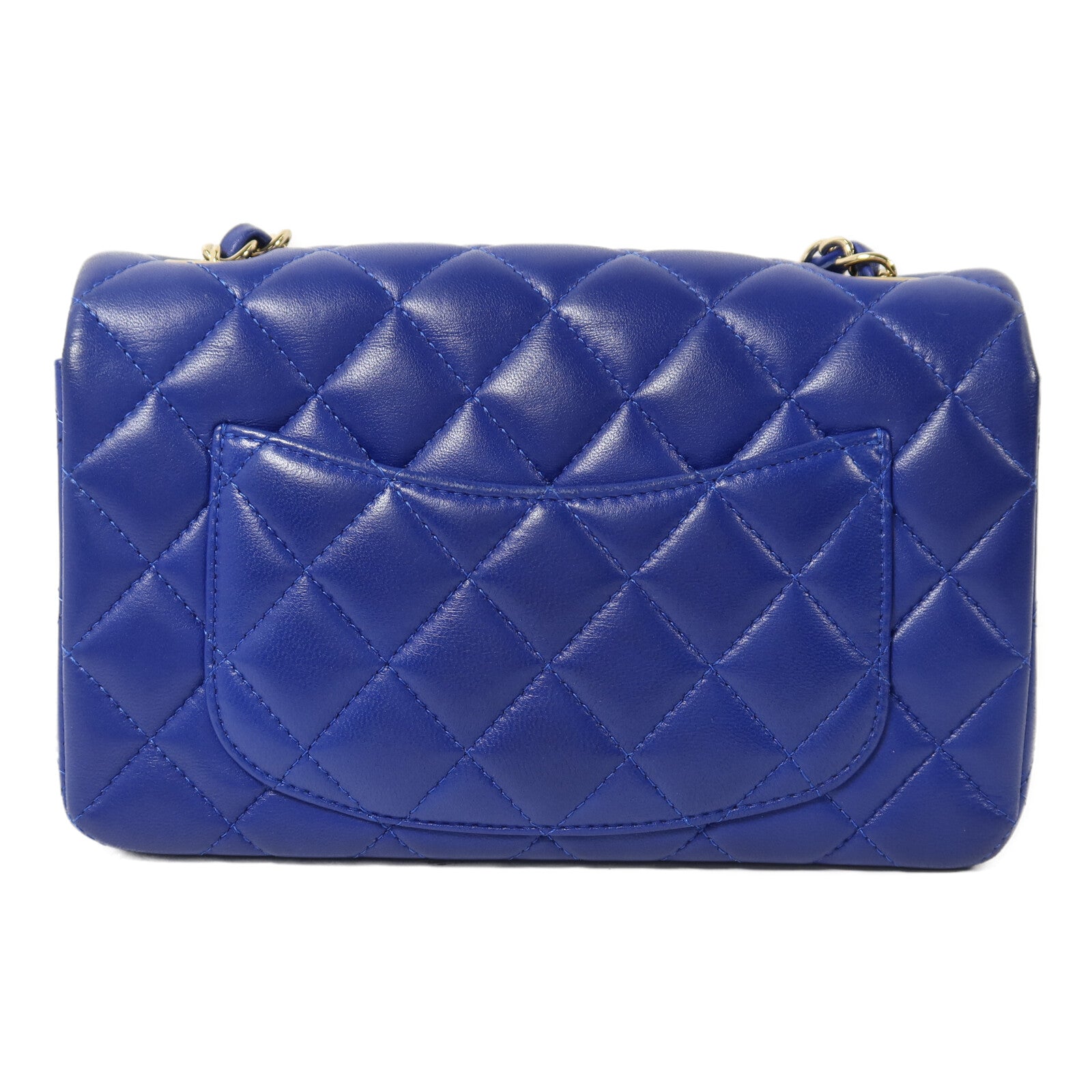 CHANEL 羊皮皮革Mini Classic 20鏈帶肩背袋