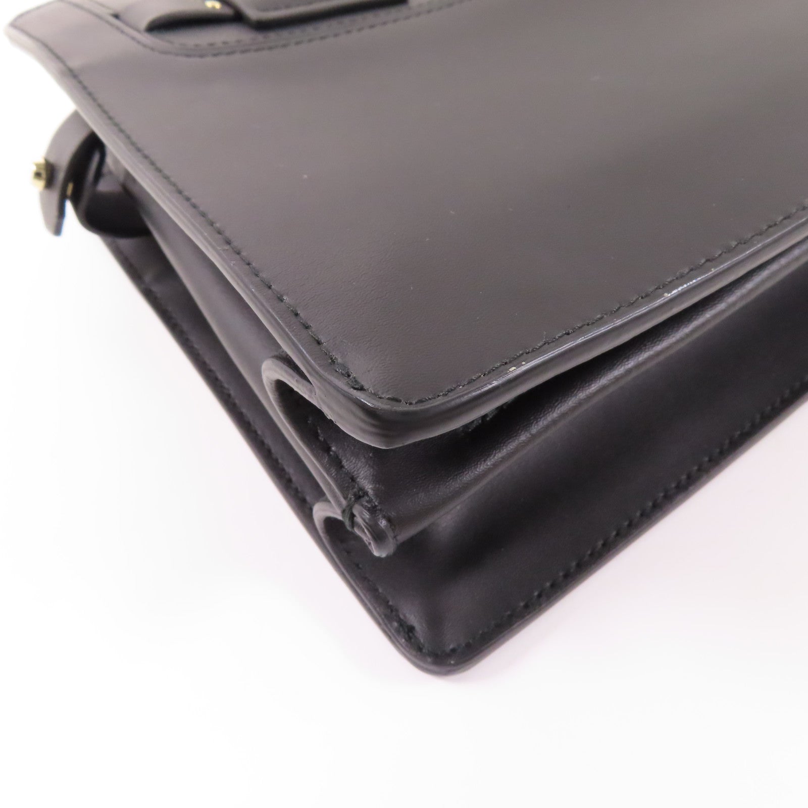 Furla 【激減優惠】牛皮皮革2 Way Bag金扣手挽肩背兩用袋
