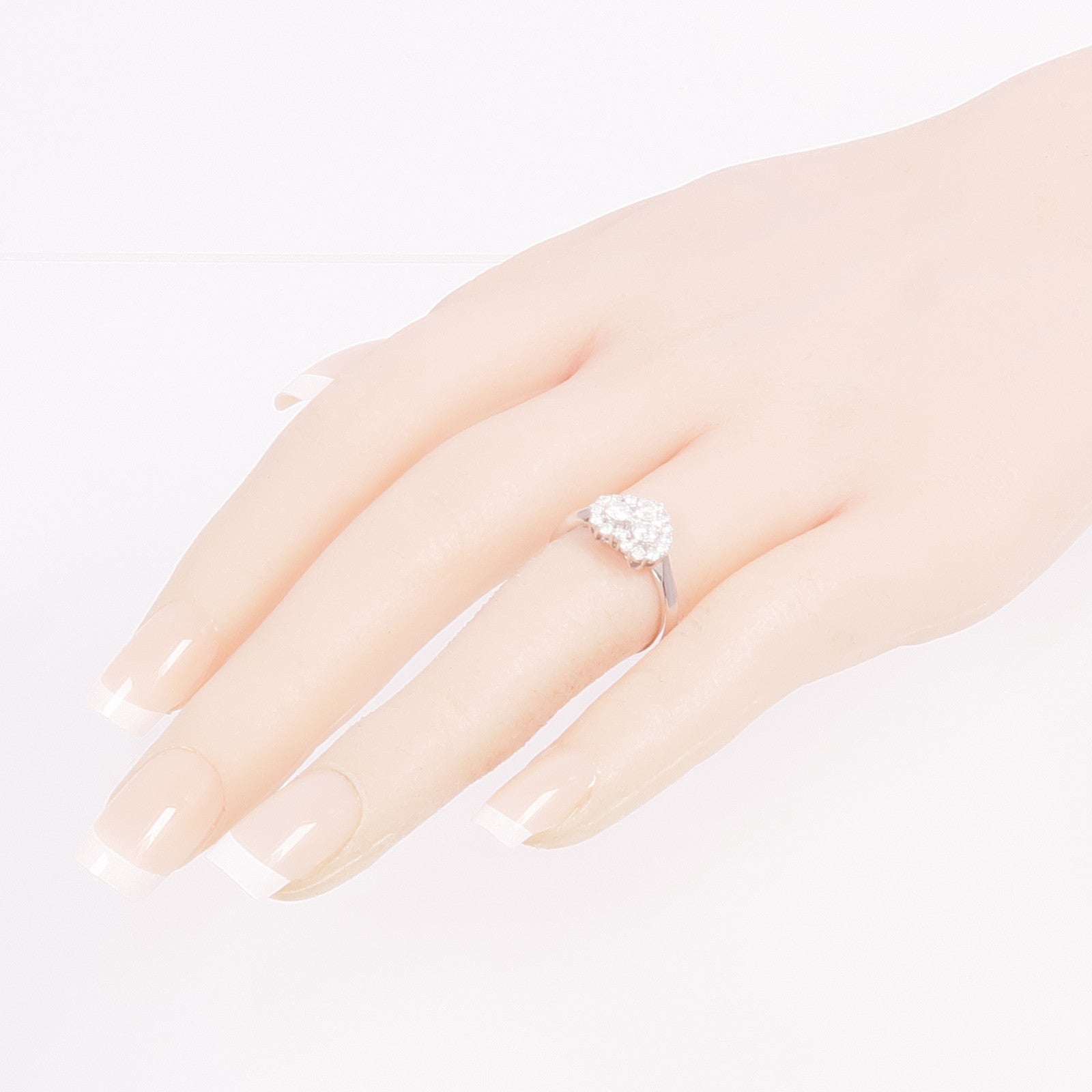 JEWELRY 18K白金Diamond Ring鑽石戒指US#5.5