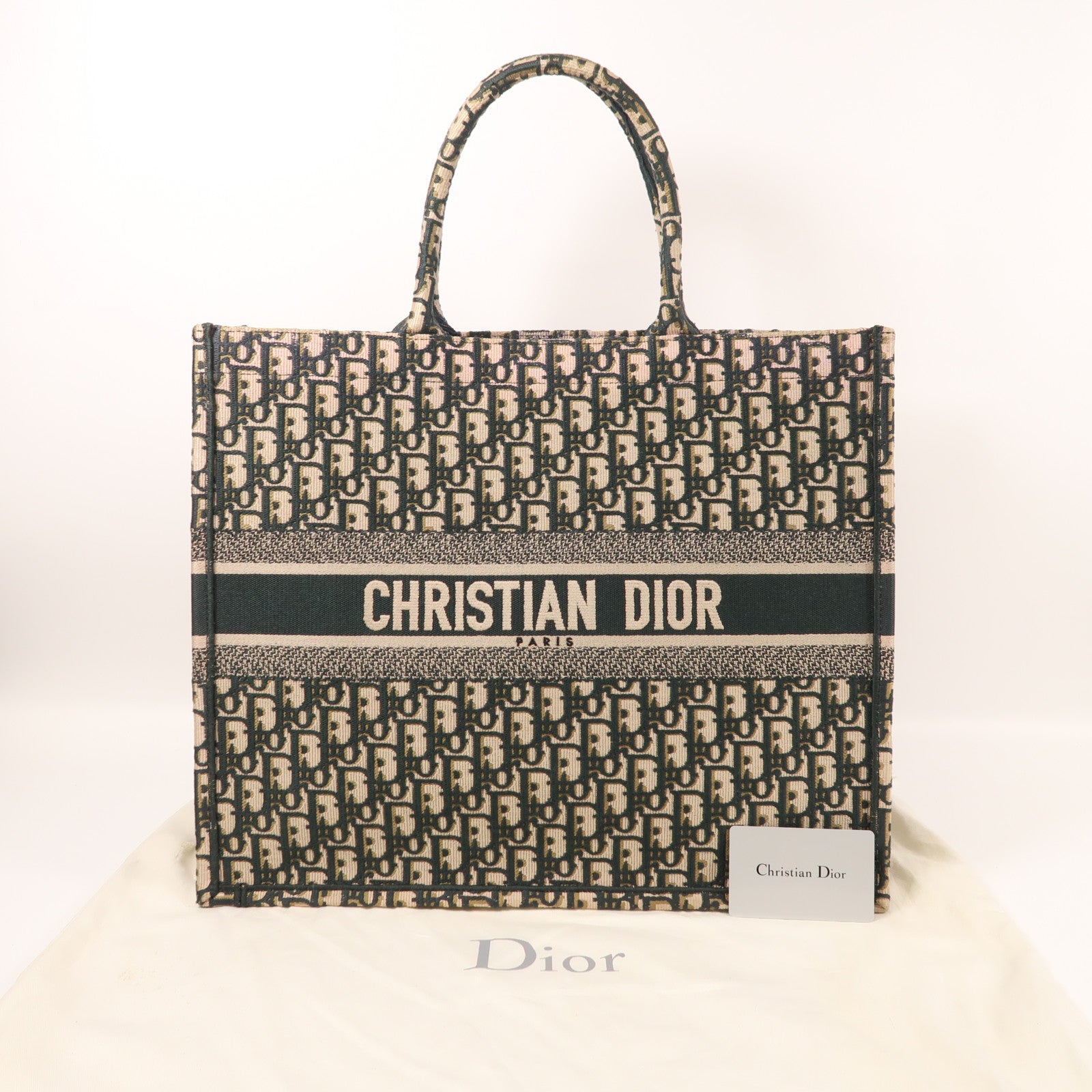 Dior 帆布Book Tote Large手挽袋