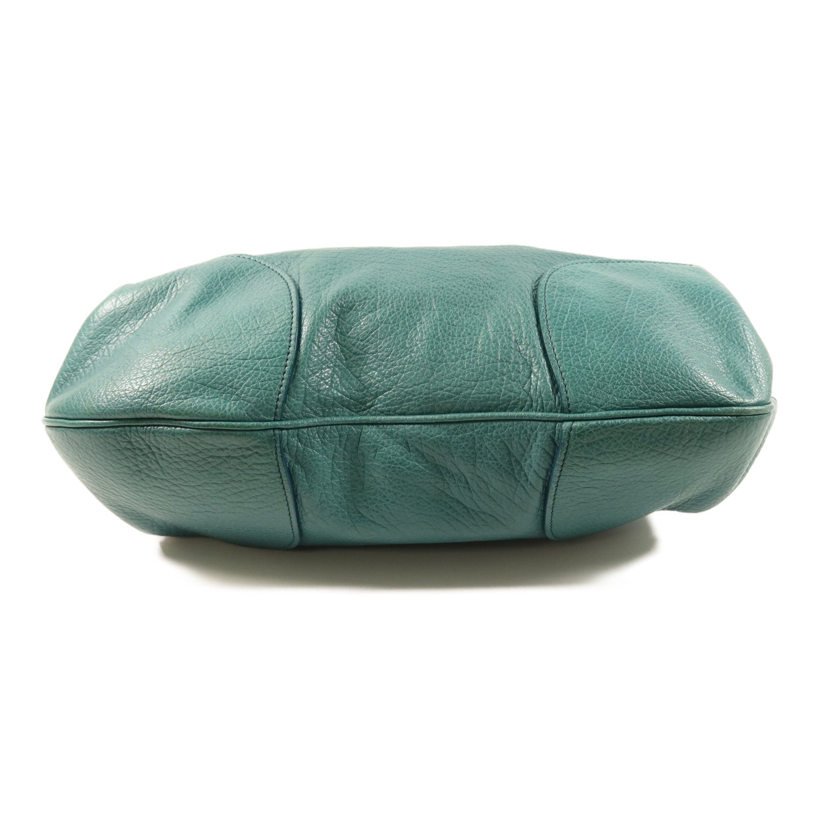 CELINE 牛皮皮革Shoulder Bag銀扣手挽肩背兩用袋