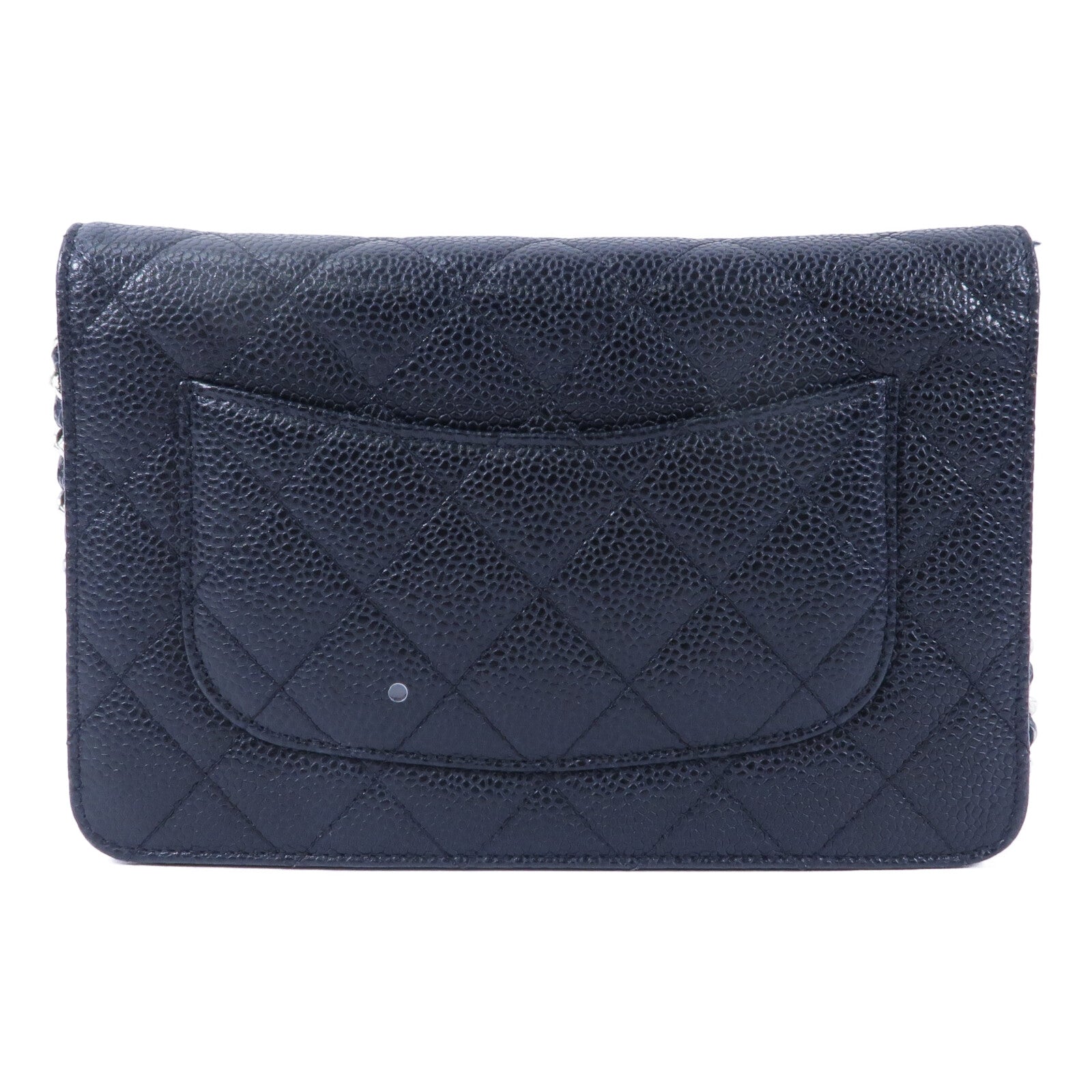 CHANEL 牛皮皮革WOC Wallet On Chain鏈帶肩背袋