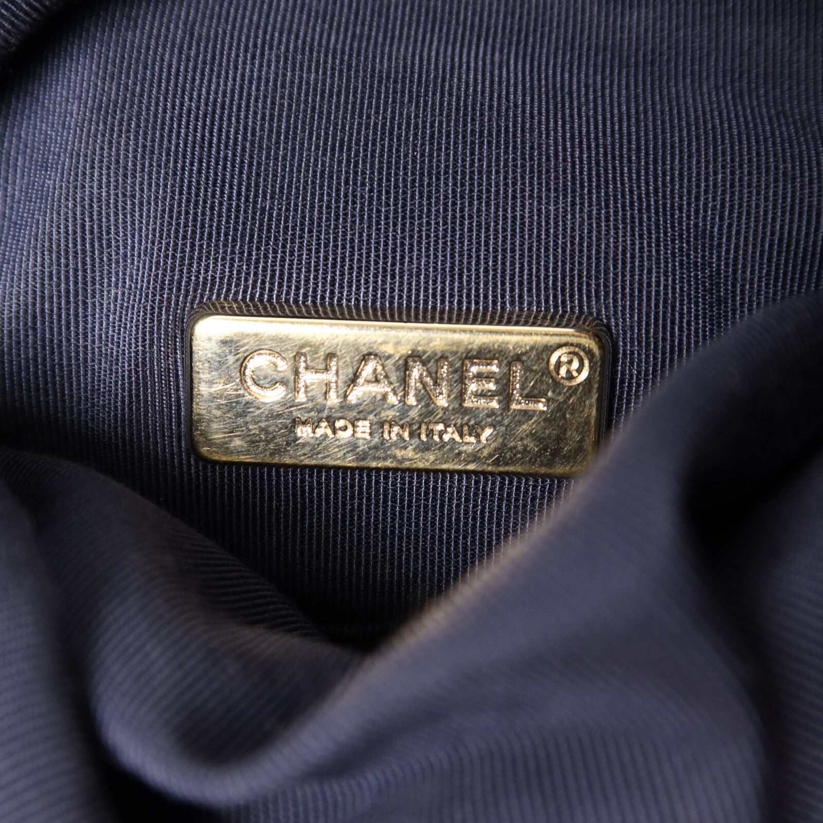 CHANEL 羊皮皮革Backpack鏈帶背包
