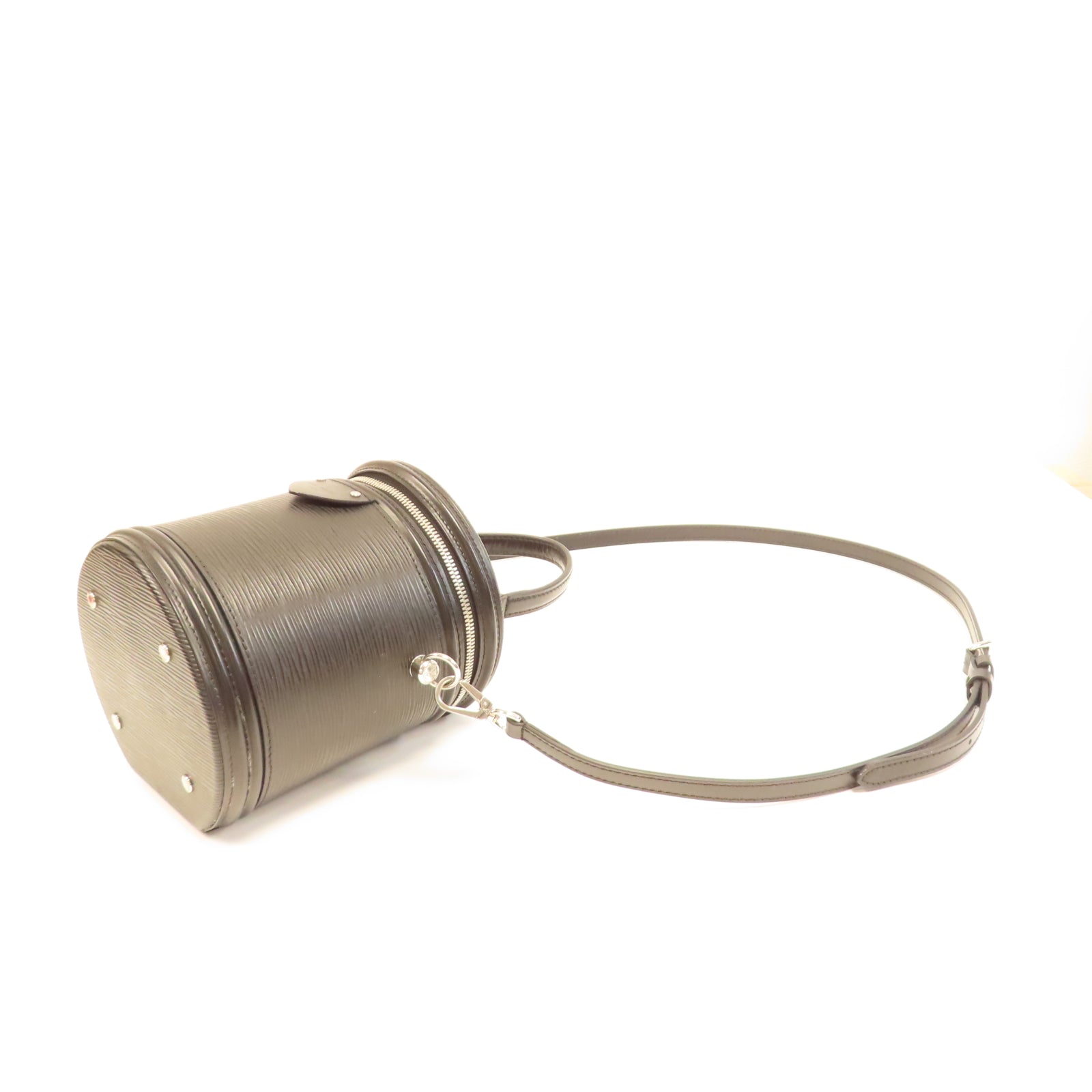 LOUIS VUITTON 【激減優惠】Epi Cannes銀扣手挽肩背兩用袋黑色