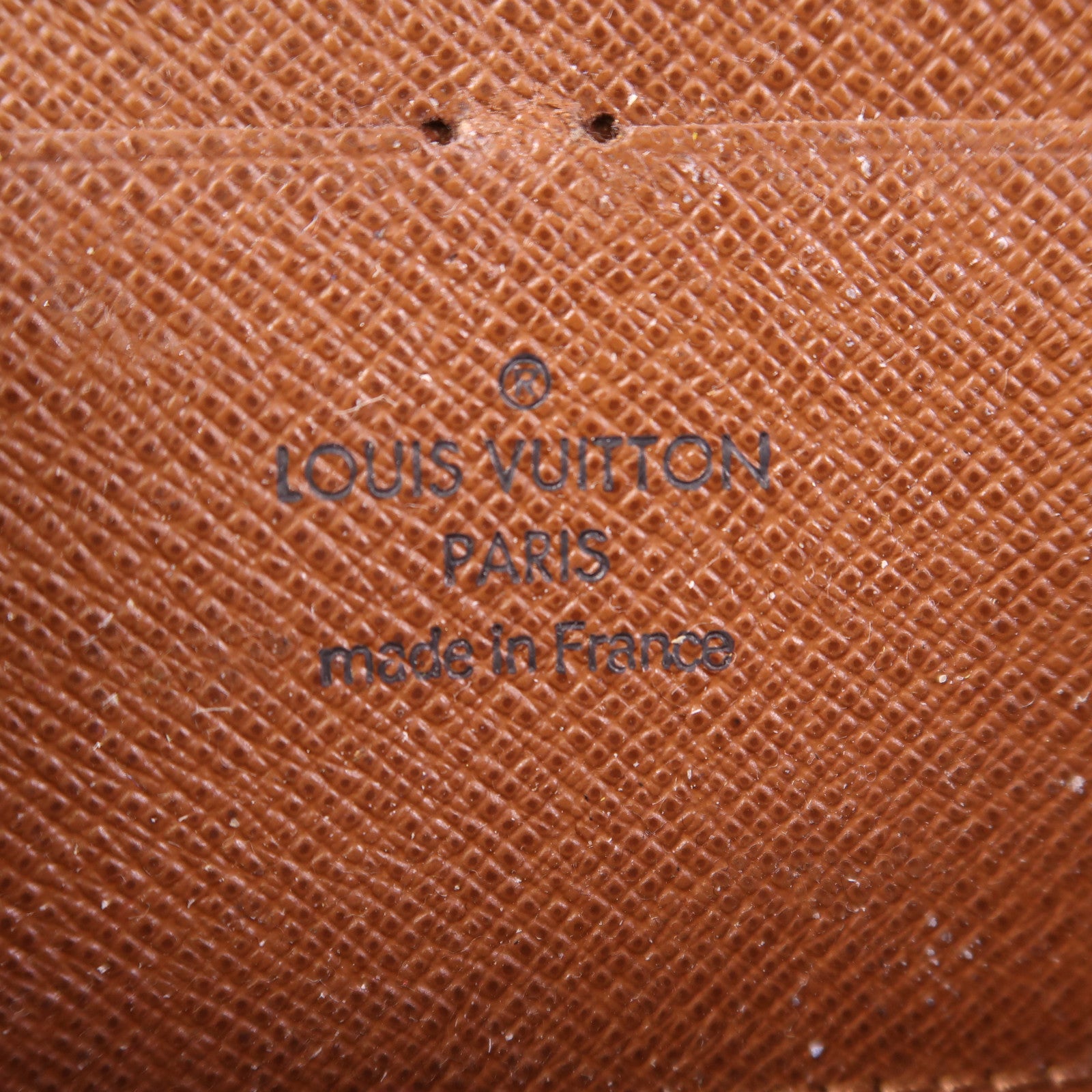 LOUIS VUITTON Monogram Zipper Long Wallet金扣長錢包