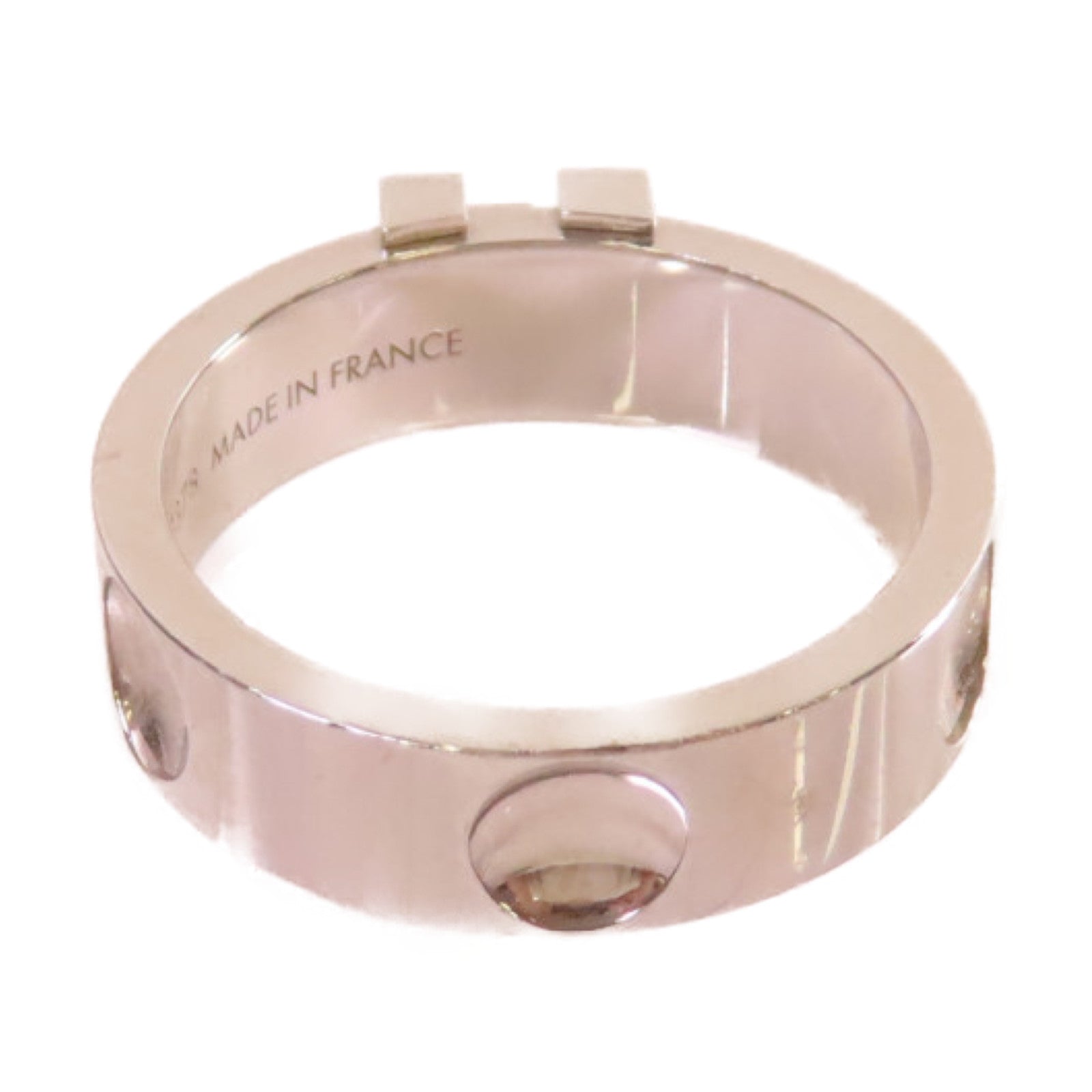 LOUIS VUITTON 【激減優惠】18K白金Empreinte Ring戒指#50/US#5.5