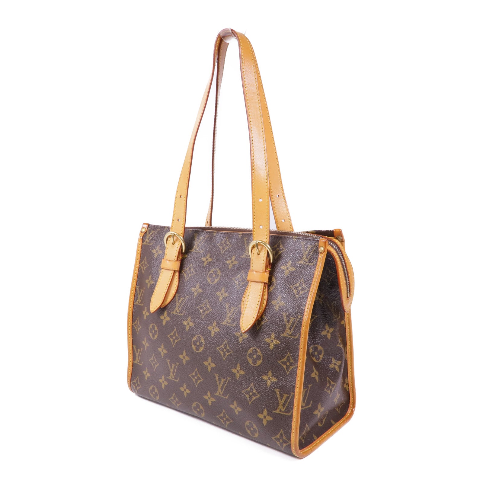LOUIS VUITTON Monogram Popincourt Haut金扣肩背袋