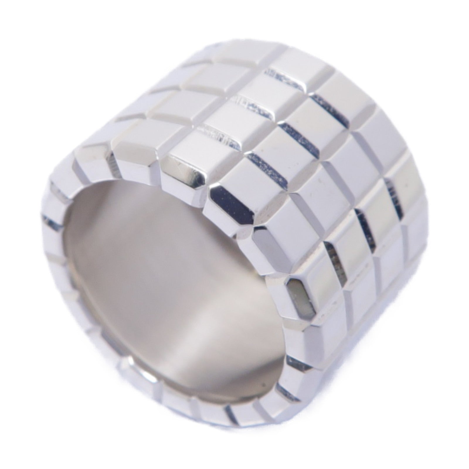 Chopard 18K白金Ice Ring戒指US#6.25