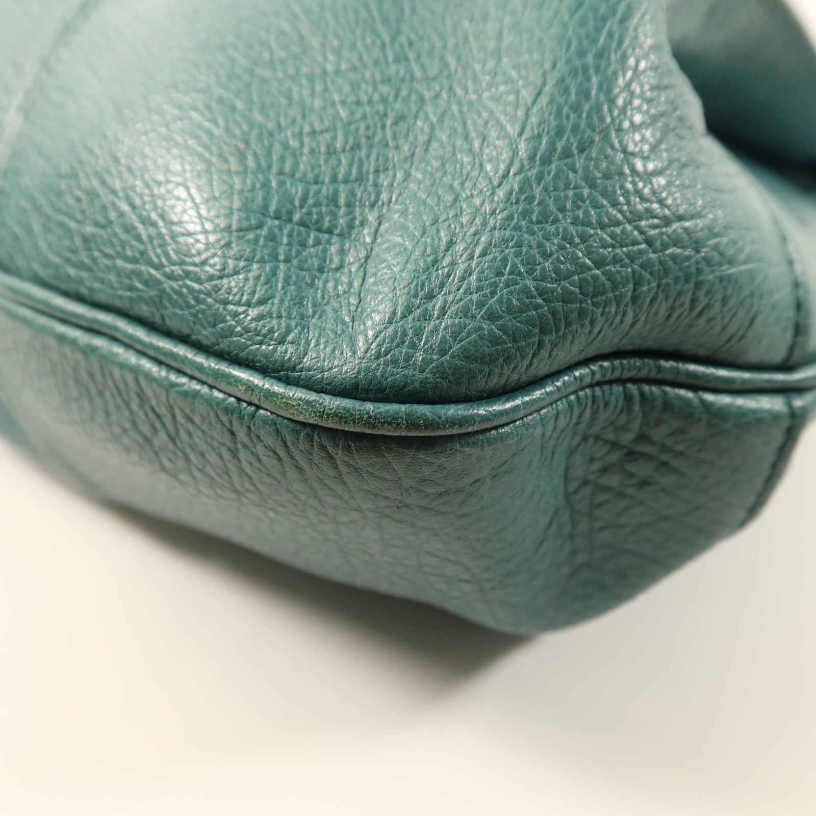 CELINE 牛皮皮革Shoulder Bag銀扣手挽肩背兩用袋