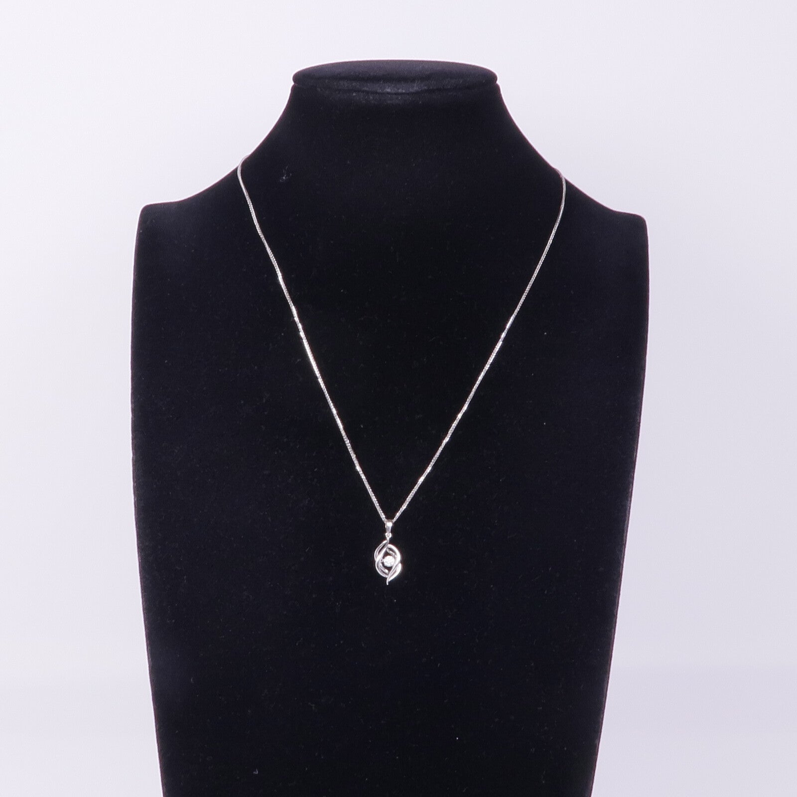 JEWELRY 18K白金Diamond Necklace鑽石項鍊