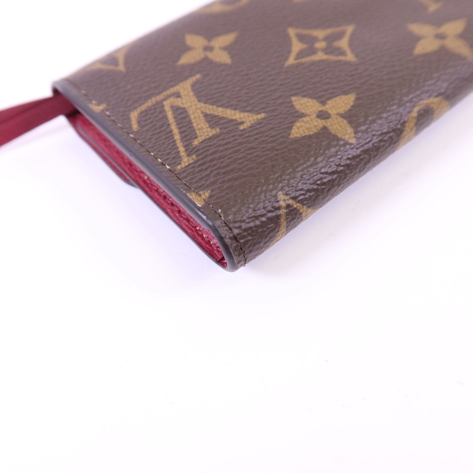 LOUIS VUITTON Monogram Rosalie金扣零錢包