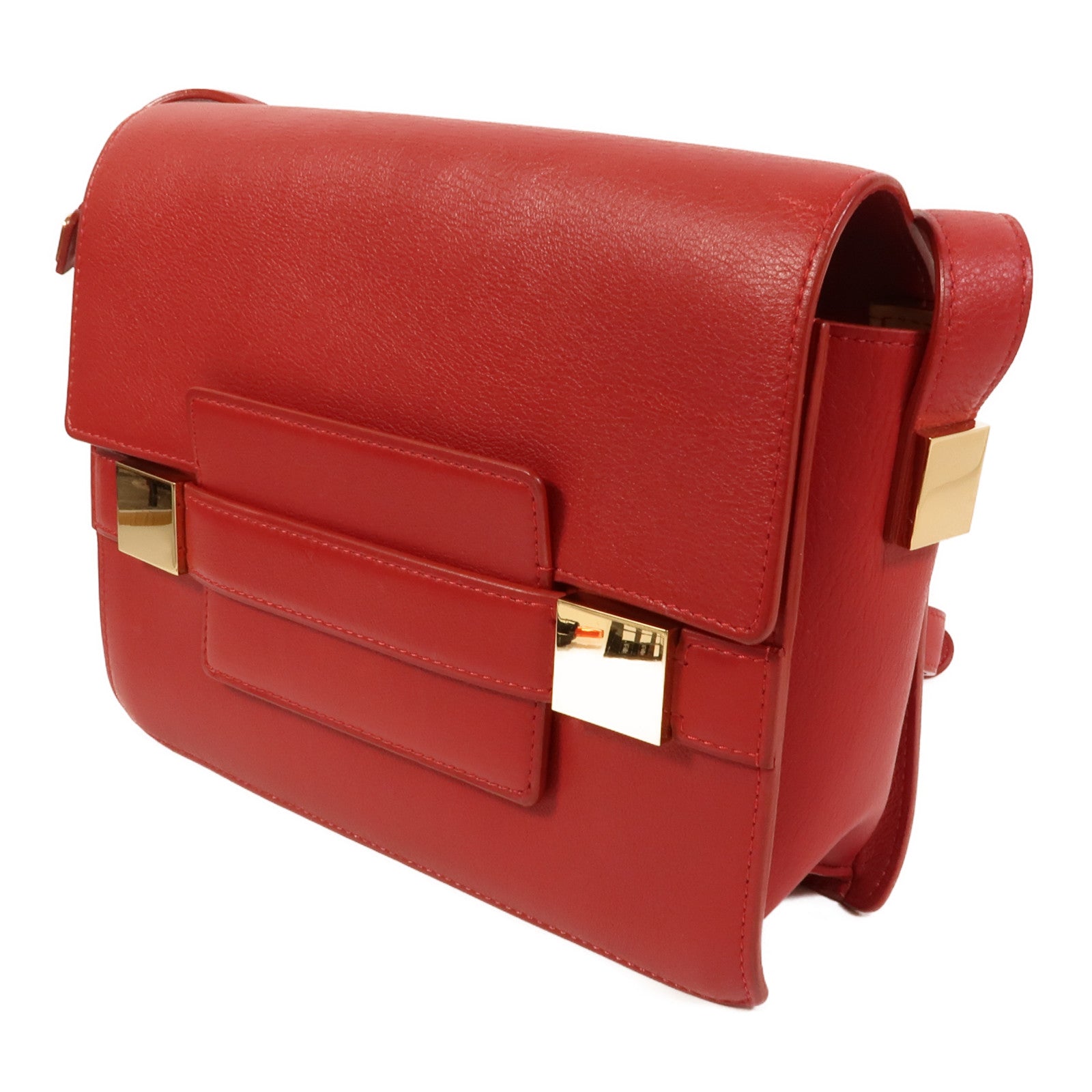 Delvaux 牛皮皮革Madame PM肩背袋