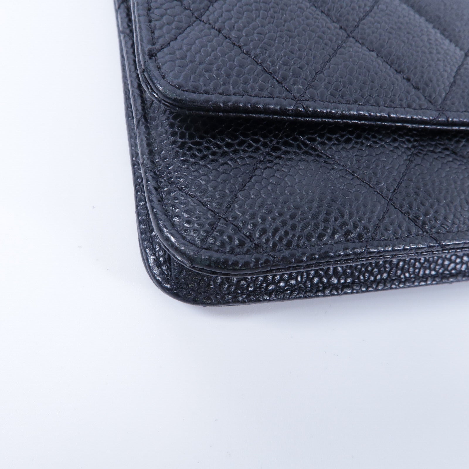 CHANEL 牛皮皮革WOC Wallet On Chain鏈帶肩背袋