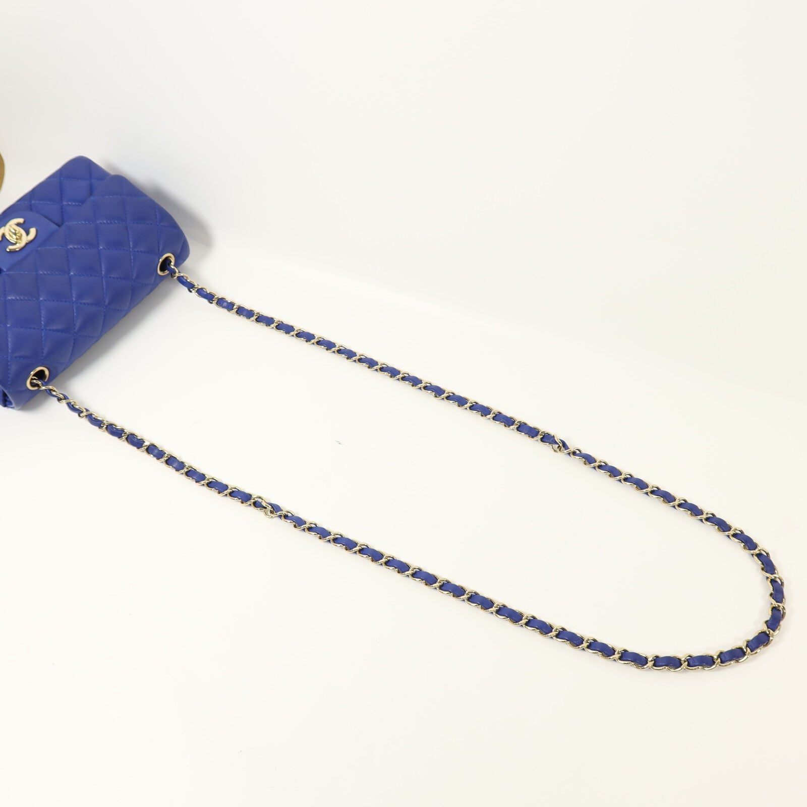 CHANEL 羊皮皮革Mini Classic 20鏈帶肩背袋
