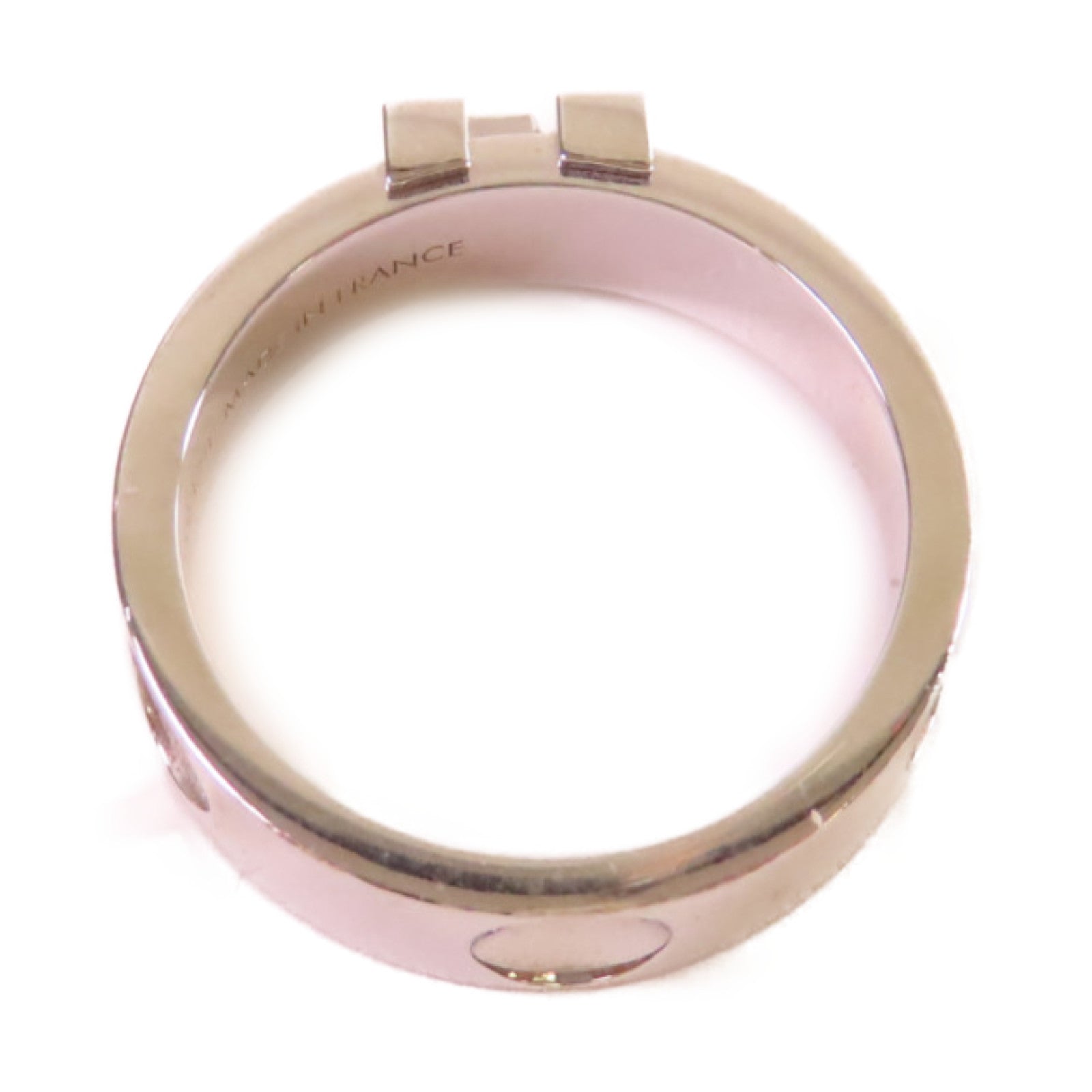 LOUIS VUITTON 【激減優惠】18K白金Empreinte Ring戒指#50/US#5.5