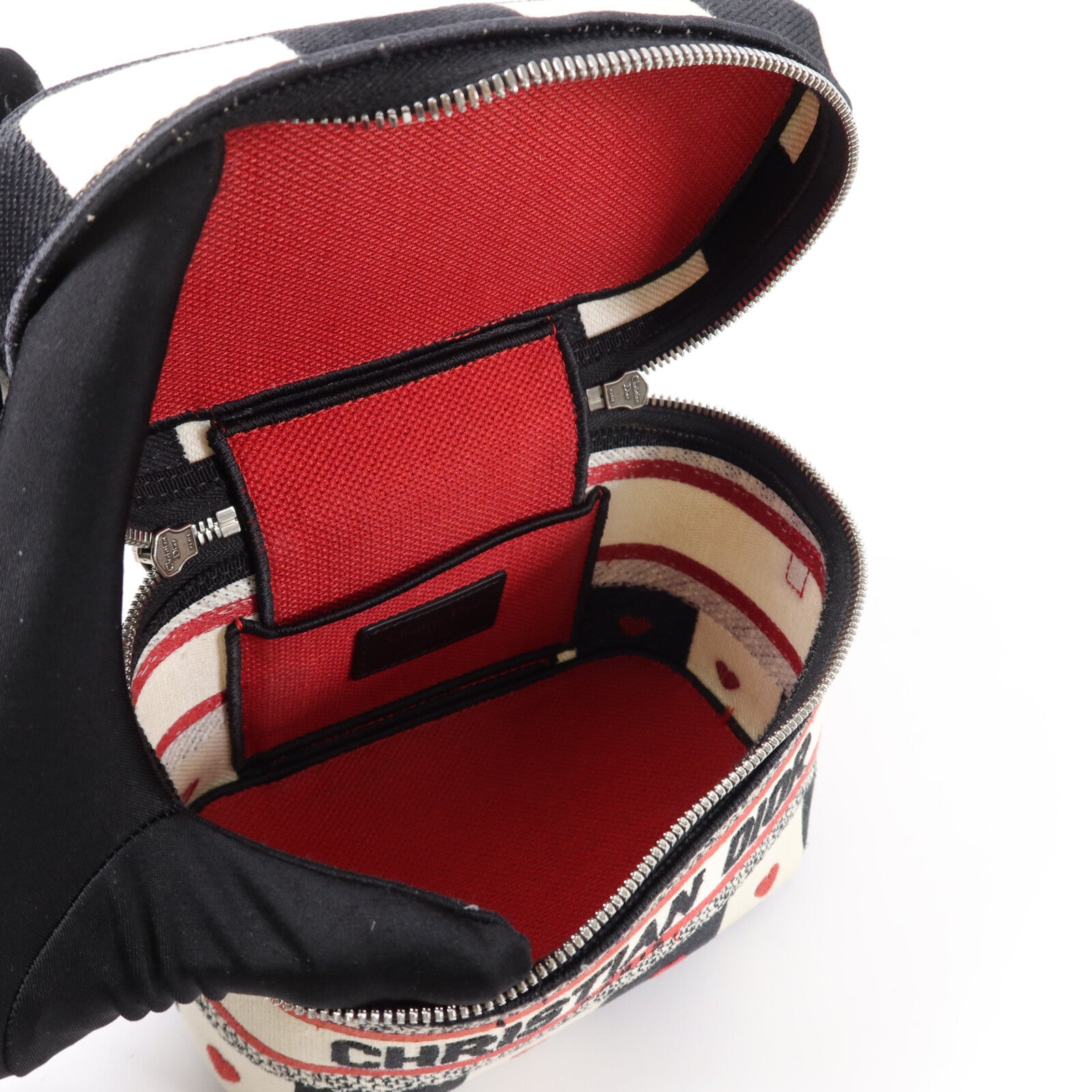 Dior 帆布Travel Vanity case Small手挽肩背兩用袋