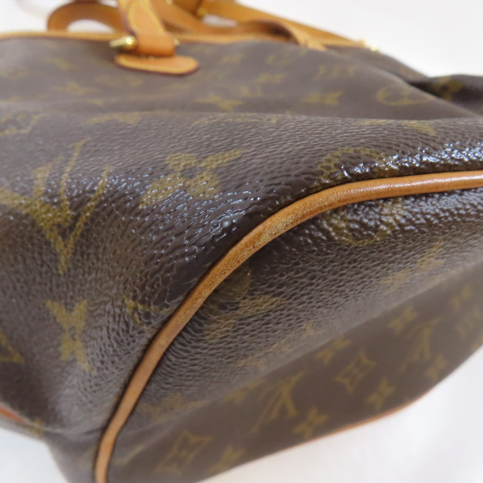 LOUIS VUITTON 【激減優惠】Monogram Palermo PM金扣手挽肩背兩用袋啡色