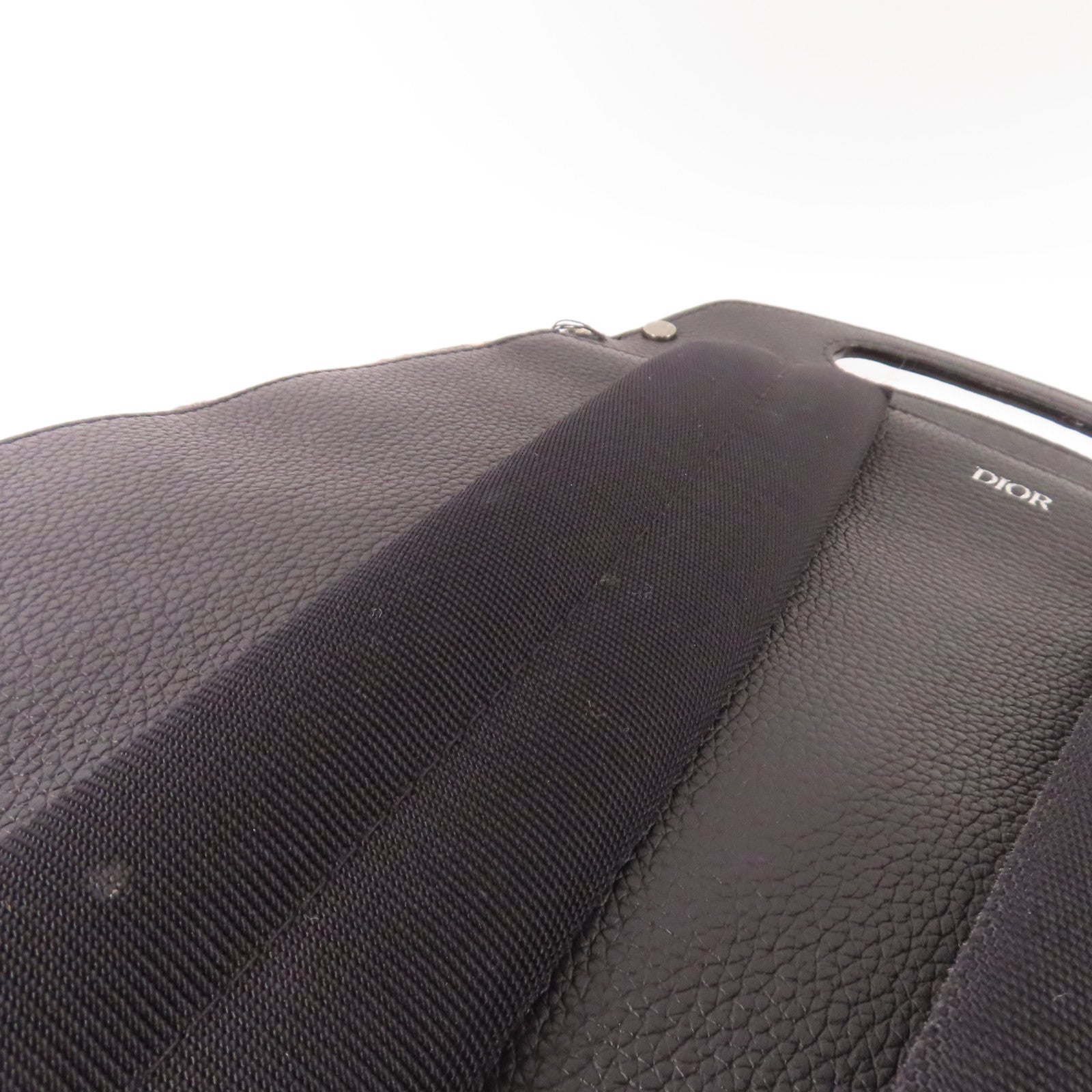 Dior 帆布Gallop Backpack銀扣背包
