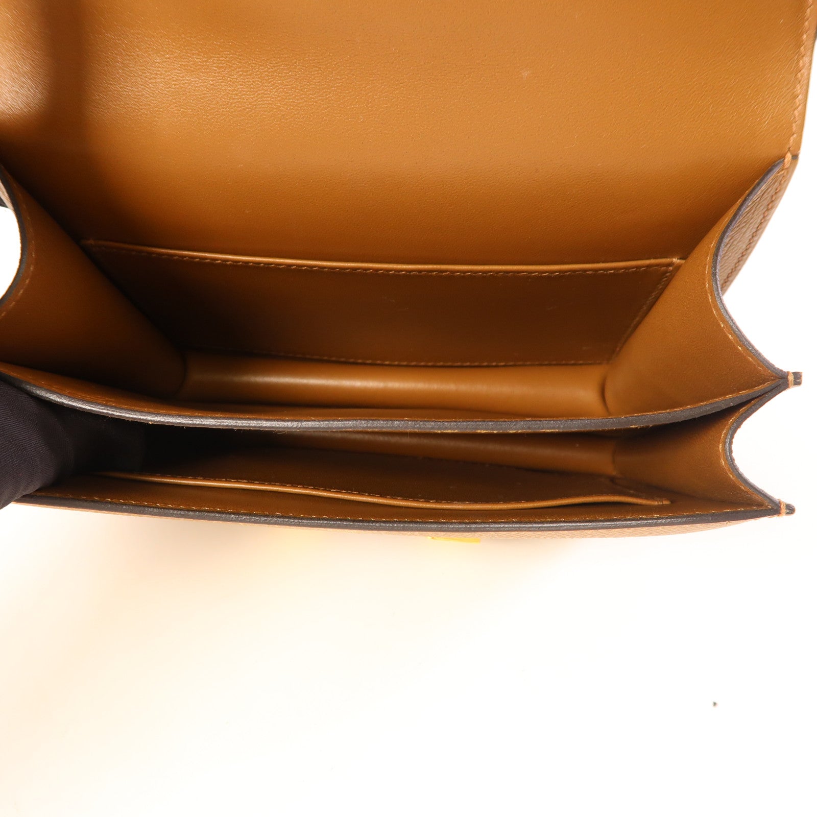 HERMES Epsom皮革Constance Mini金扣肩背袋3G Alezan