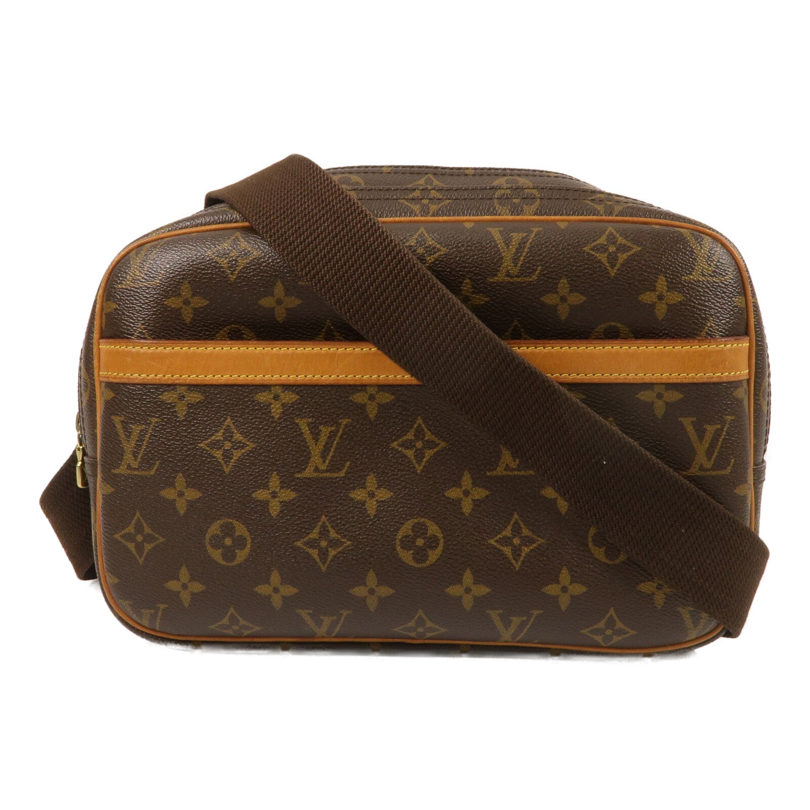 LOUIS VUITTON Monogram Reporter PM肩背袋