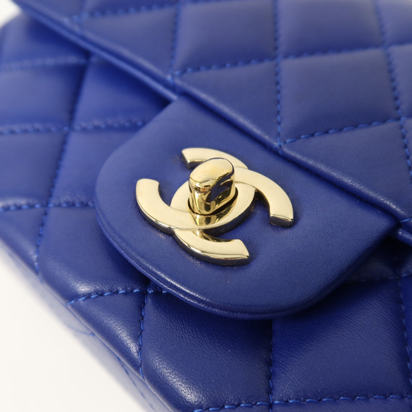 CHANEL 羊皮皮革Mini Classic 20鏈帶肩背袋