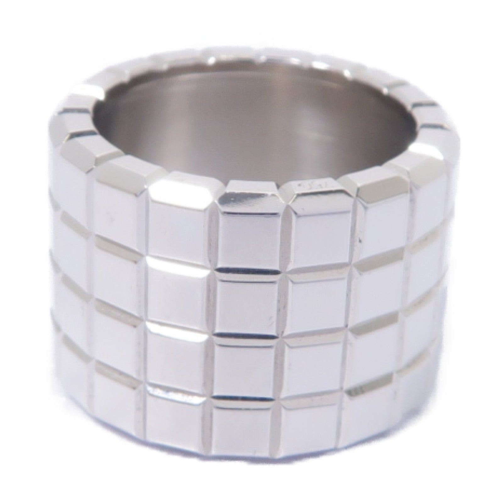 Chopard 18K白金Ice Ring戒指US#6.25
