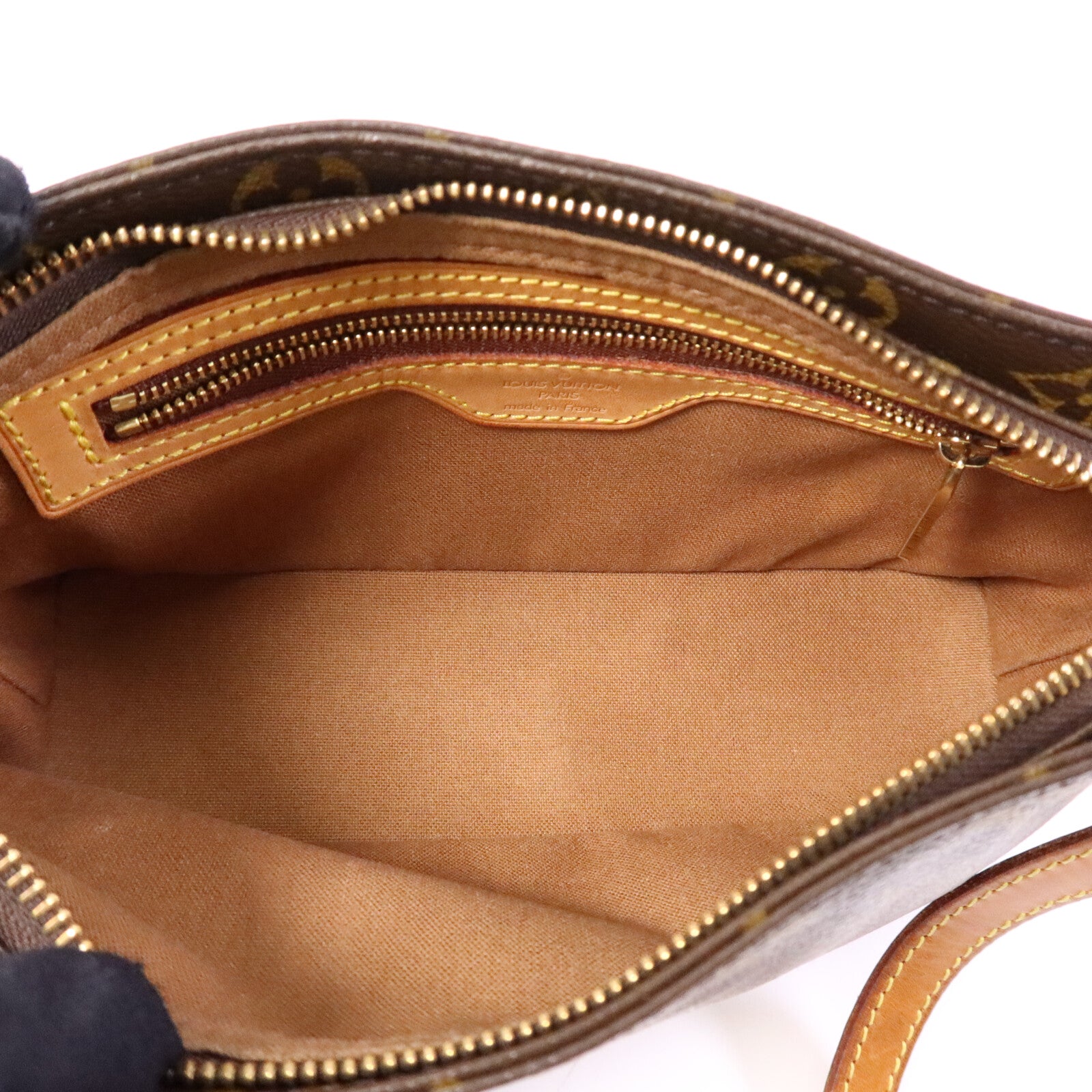 LOUIS VUITTON Monogram Trotteur金扣肩背袋