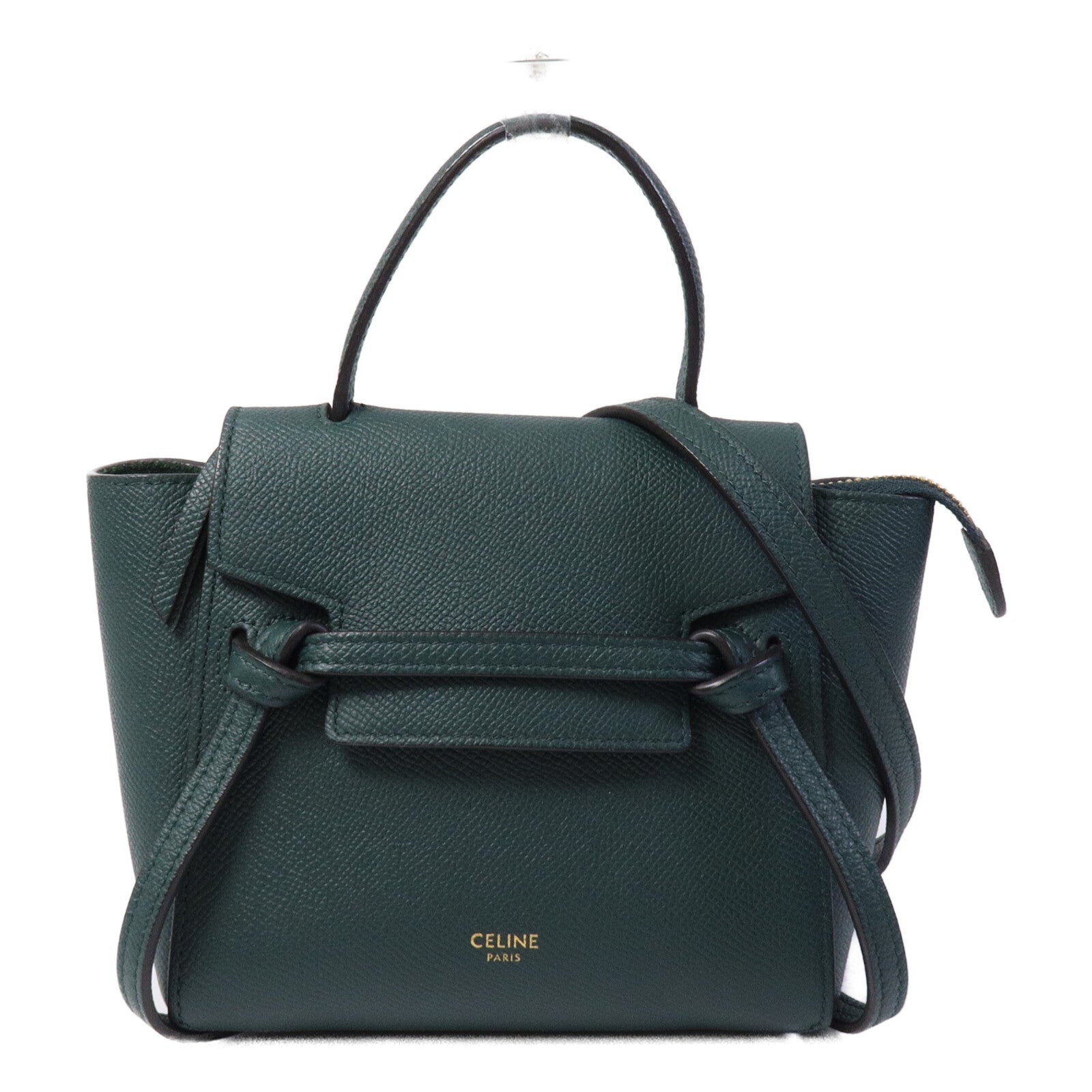 CELINE 牛皮皮革Mirco Belt Bag手挽肩背兩用袋