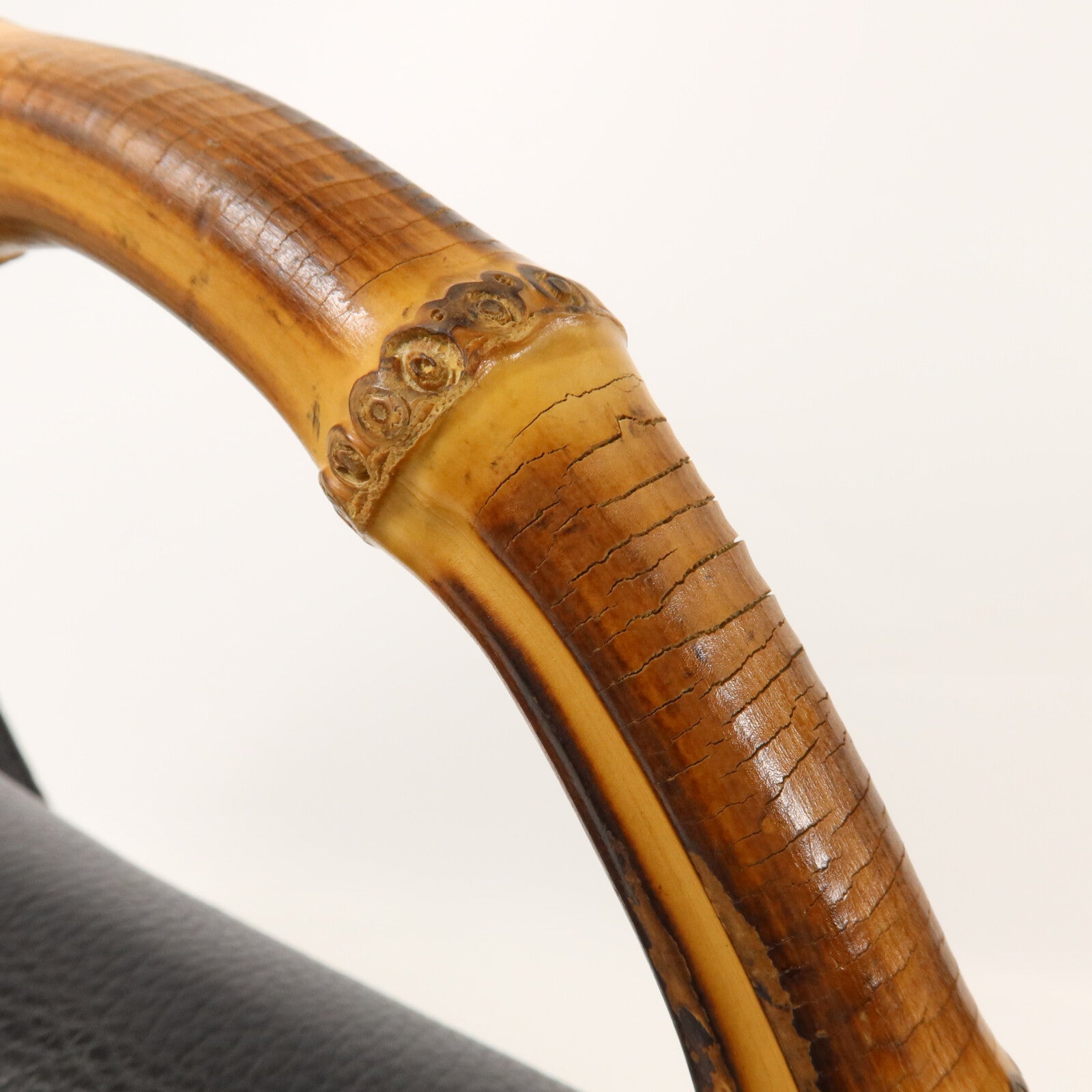 GUCCI 牛皮皮革New Bamboo Top Handle手挽肩背兩用袋