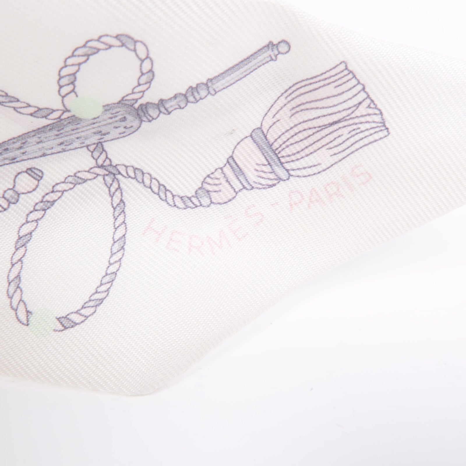 HERMES 絲質Twilly絲巾