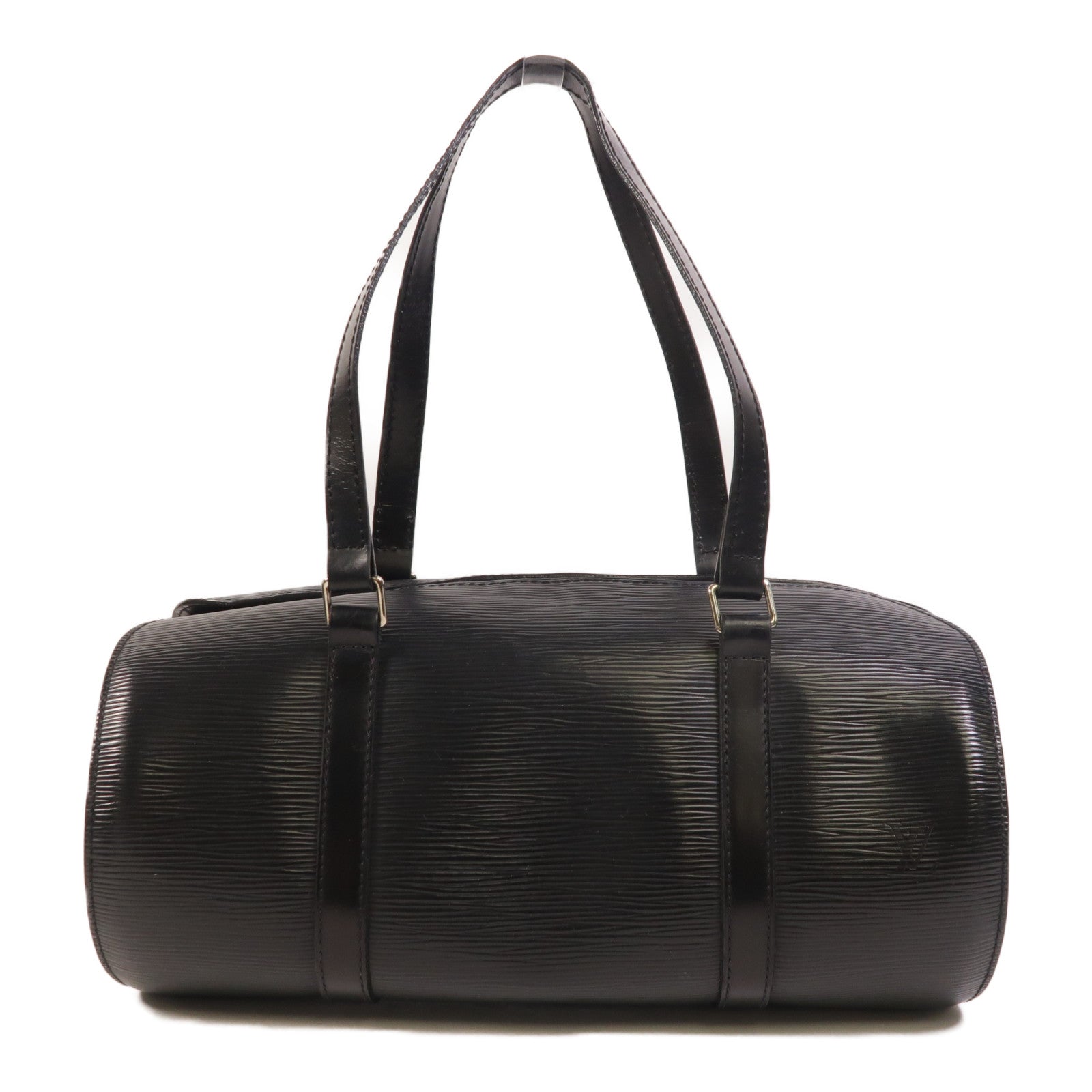 LOUIS VUITTON Epi Soufflot銀扣肩背袋