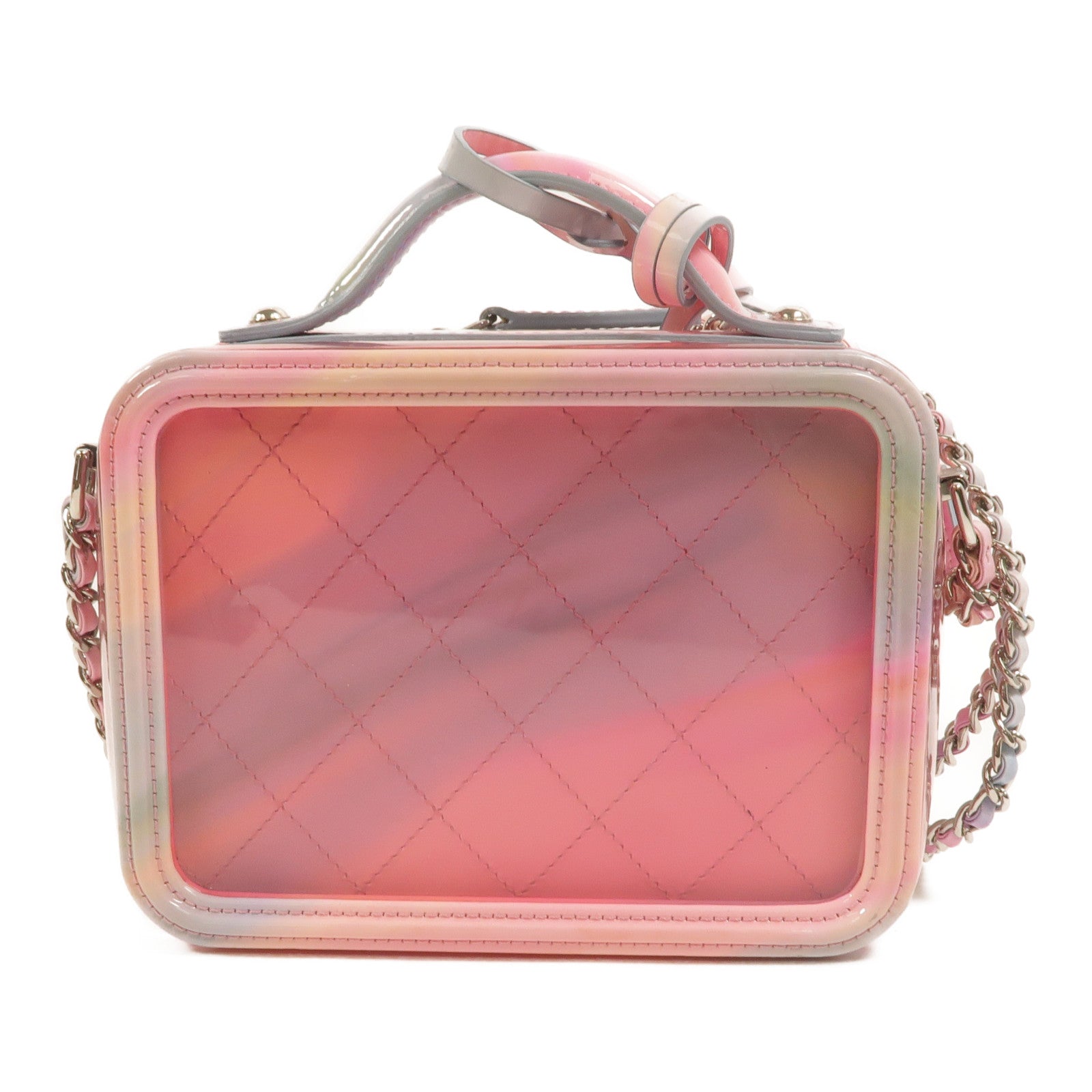 CHANEL PVC Vanity Case手挽肩背兩用袋