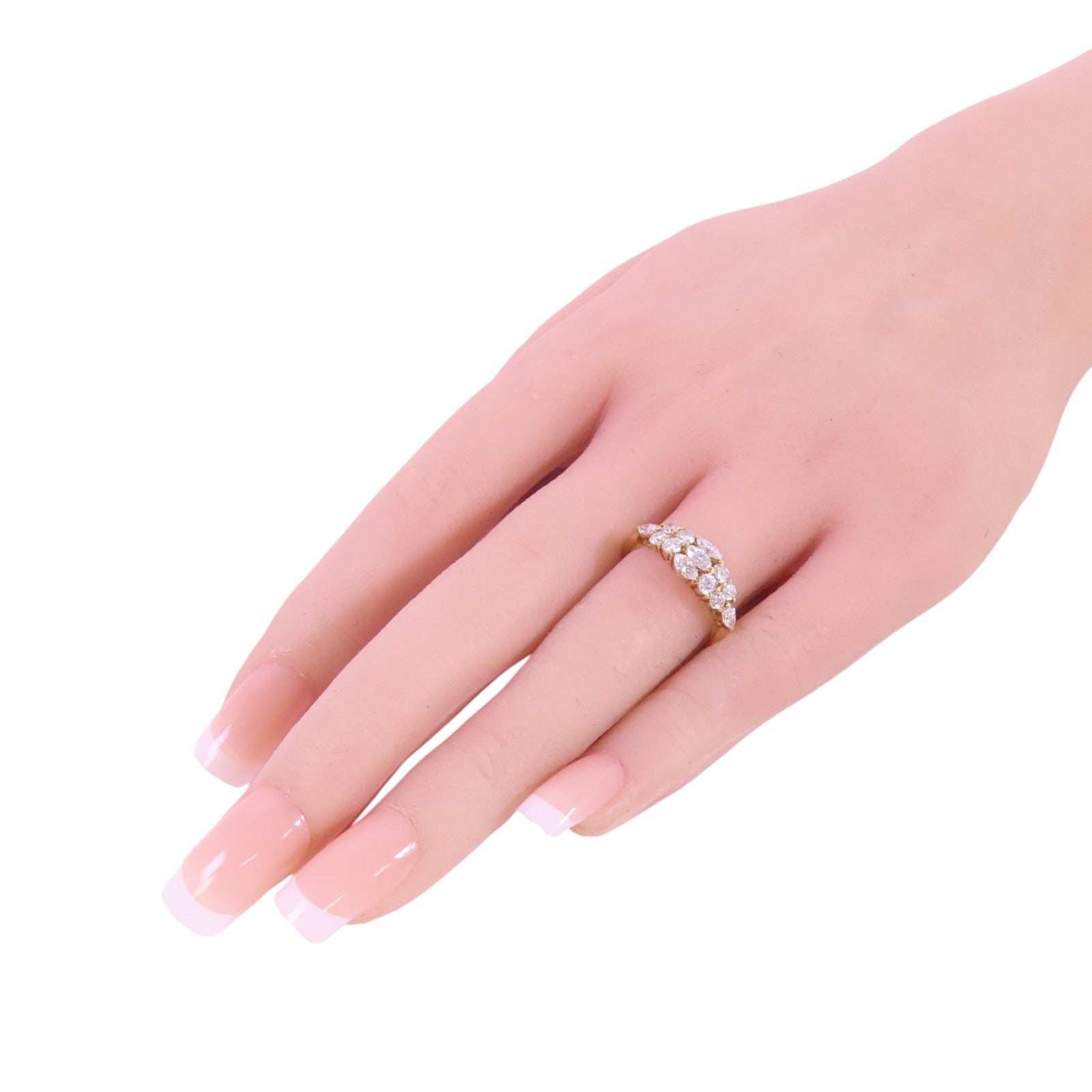 JEWELRY 18K黃金Diamond Ring鑽石戒指US#6.75