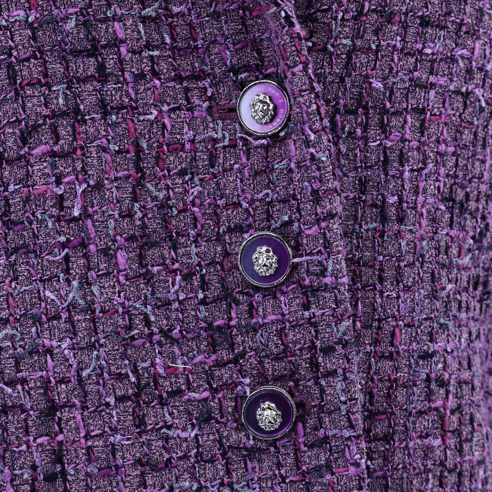 CHANEL Acrylic/Cotton Look 12 Tweed Jacket外套