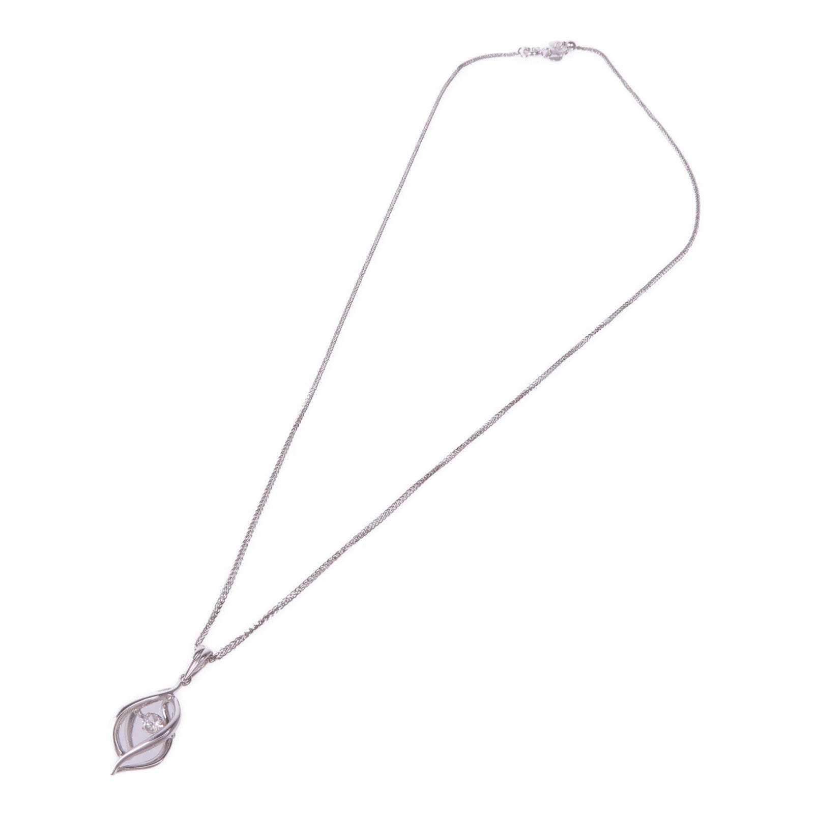 JEWELRY 18K白金Diamond Necklace鑽石項鍊