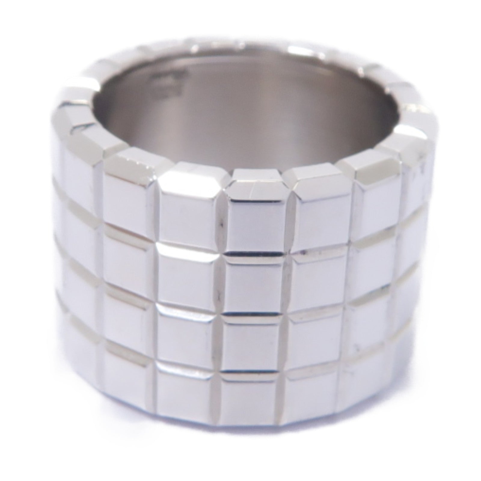 Chopard 18K白金Ice Ring戒指US#6.25