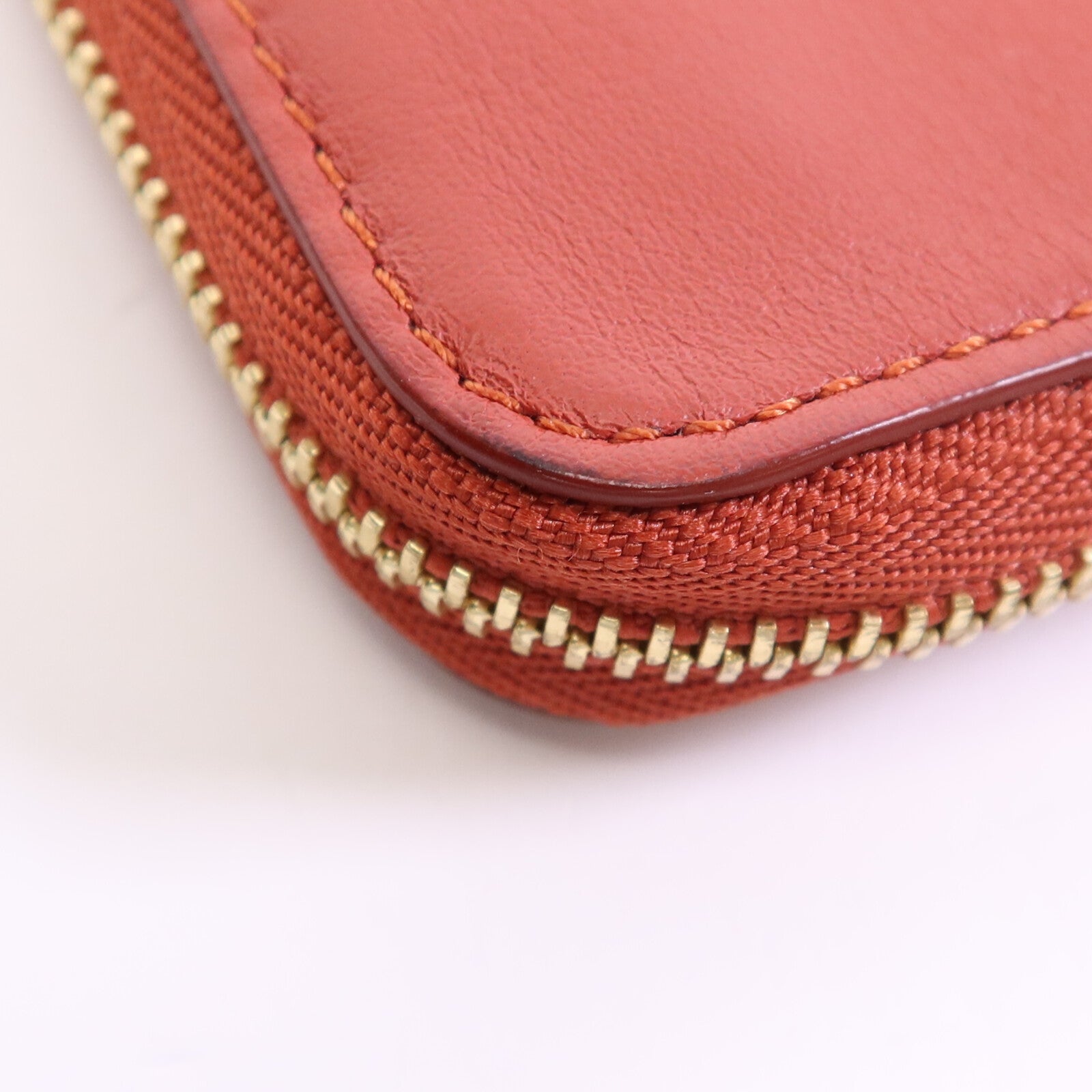 Chloe 牛皮皮革Card Case金扣卡片套