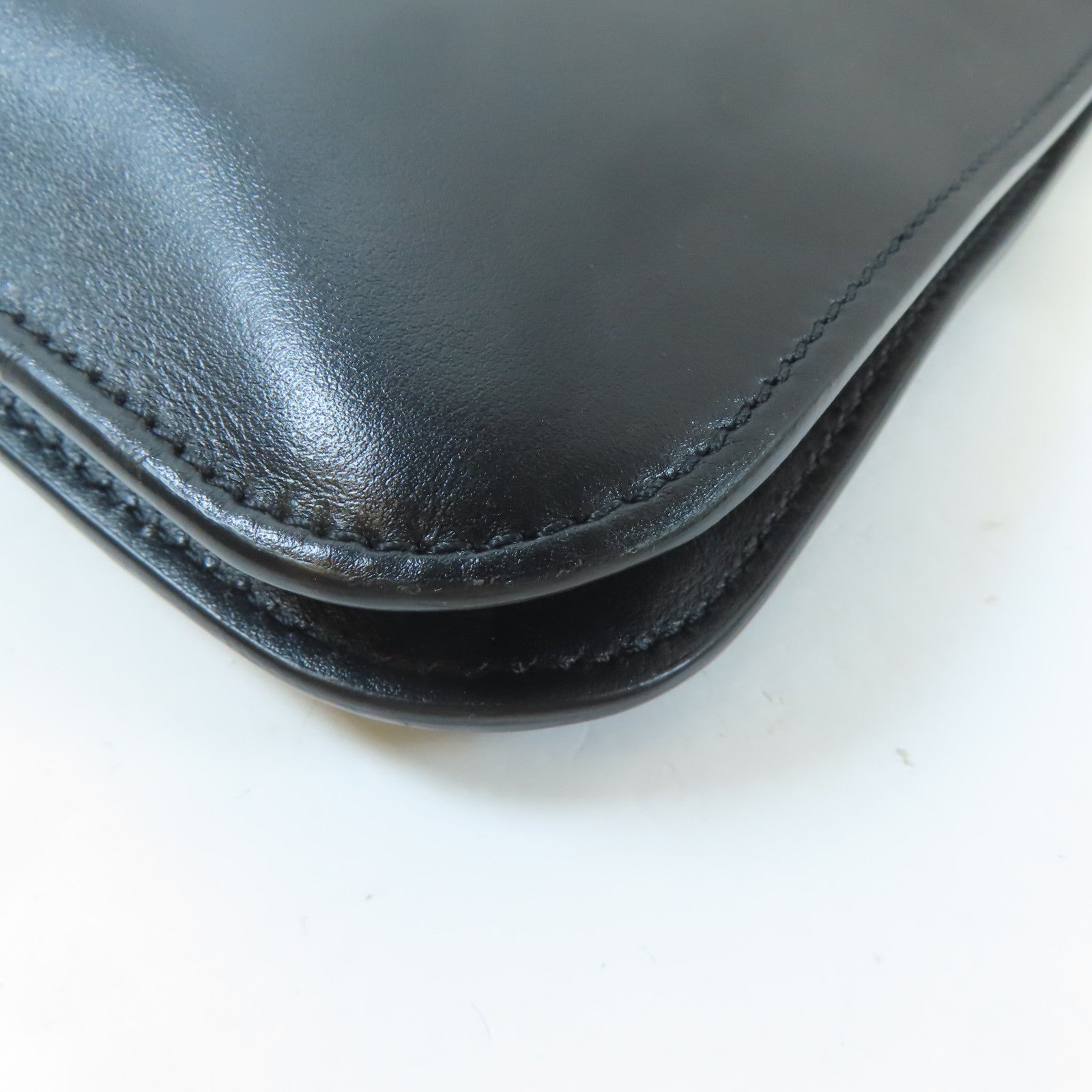 Chloe 【激減優惠】牛皮皮革2 Way Shoulder Bag金扣手挽肩背兩用袋黑色