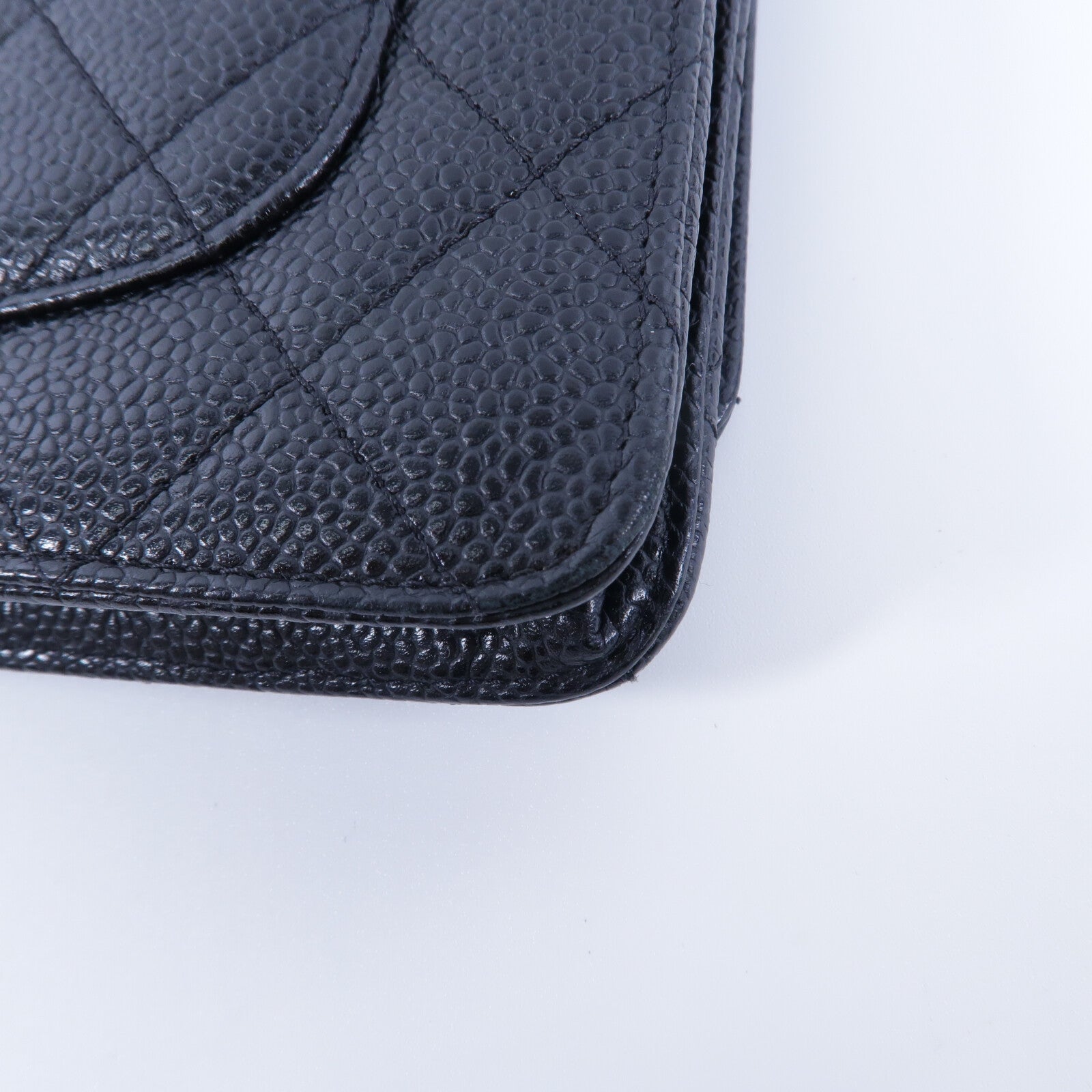 CHANEL 牛皮皮革WOC Wallet On Chain鏈帶肩背袋