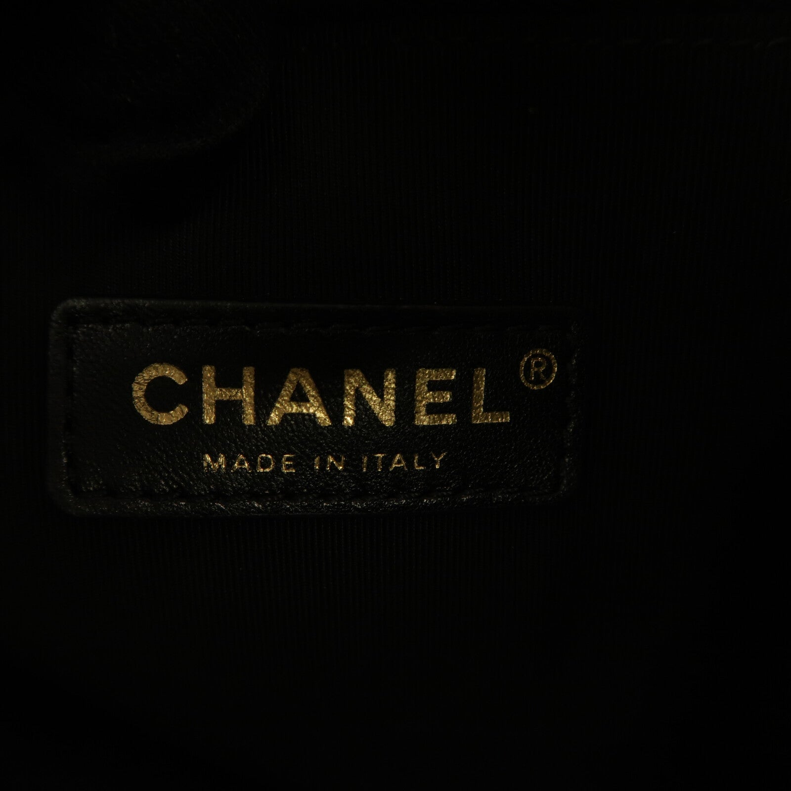 CHANEL 牛皮皮革Chain Shoulder鏈帶手挽肩背兩用袋