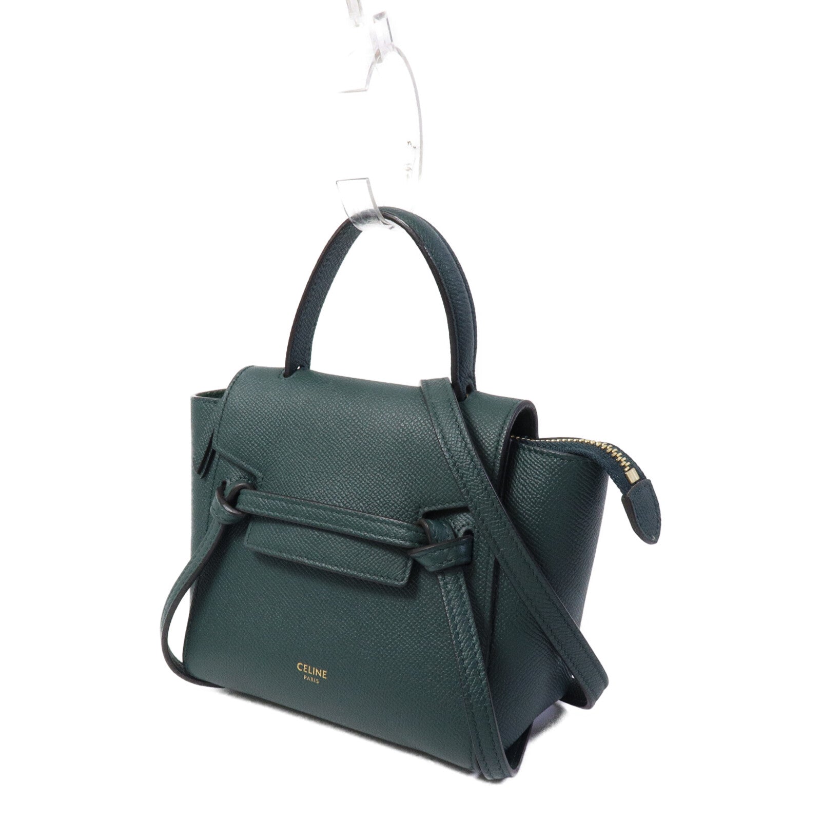 CELINE 牛皮皮革Mirco Belt Bag手挽肩背兩用袋